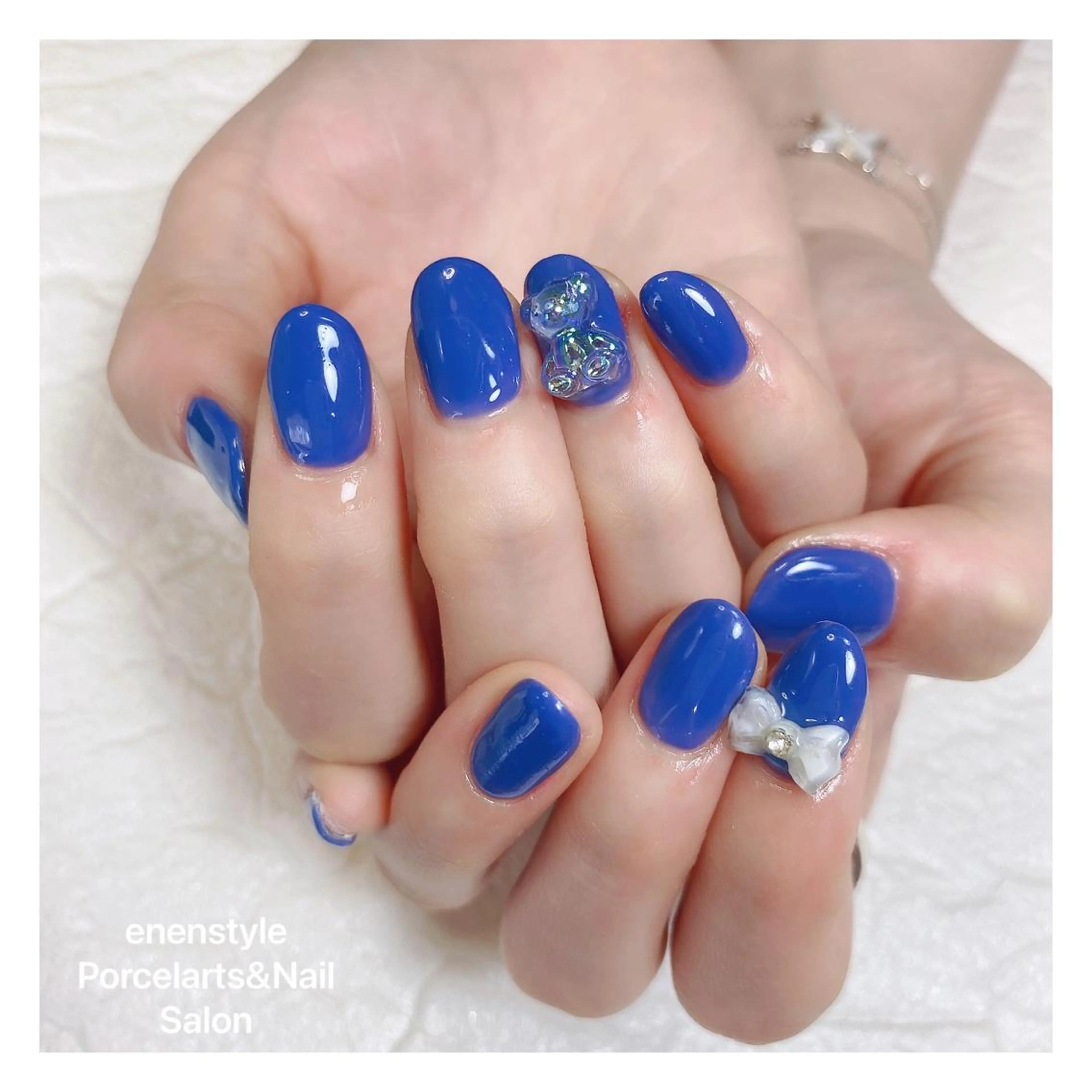 ショート ネイル 👑enen style👑のネイルデザイン