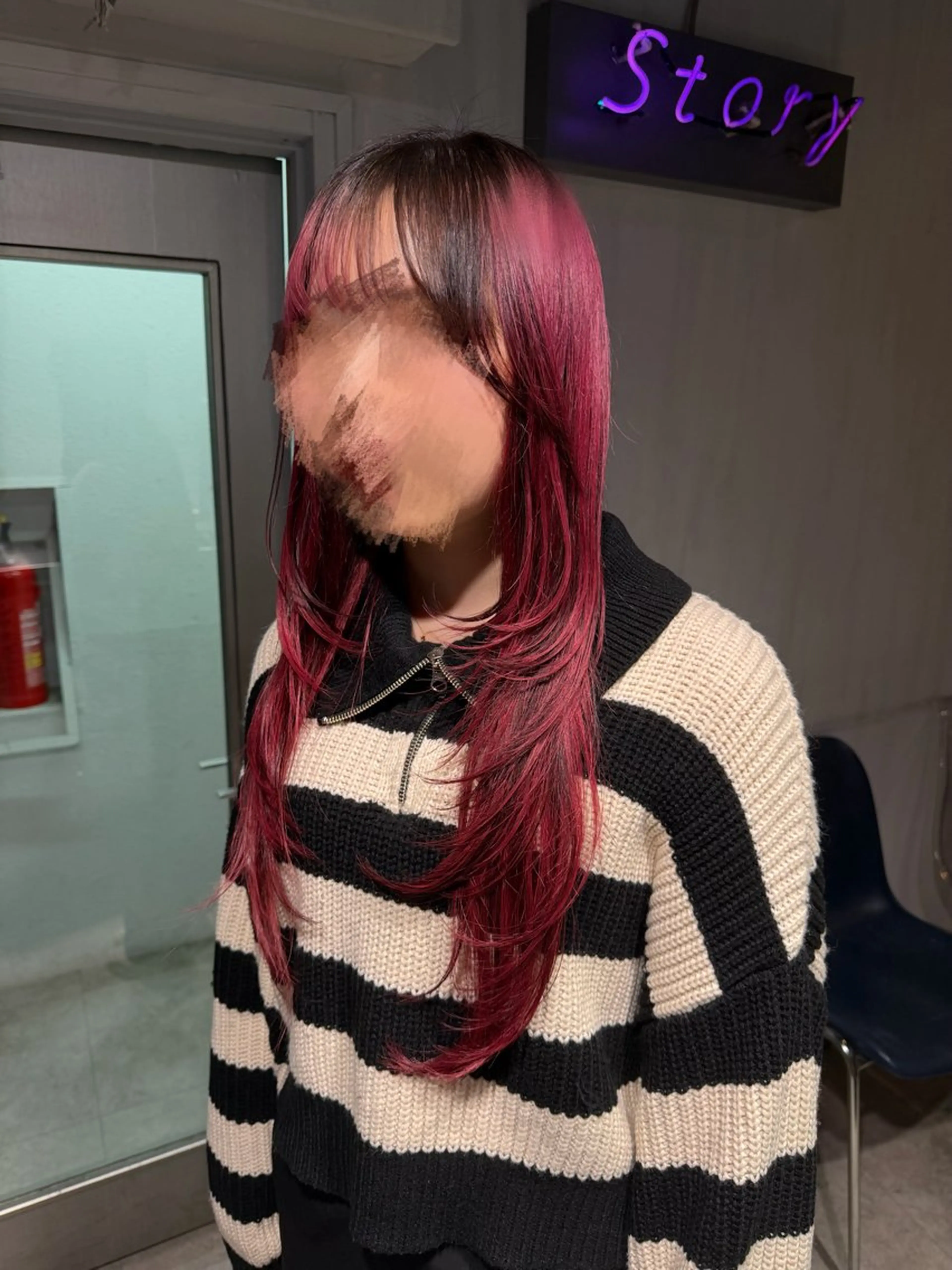 ロング カラー ヘアカラー トリートメント ヘッドスパ ヘアセット 🦋ハイトーンボブ ショート🦋トシキのヘアスタイル