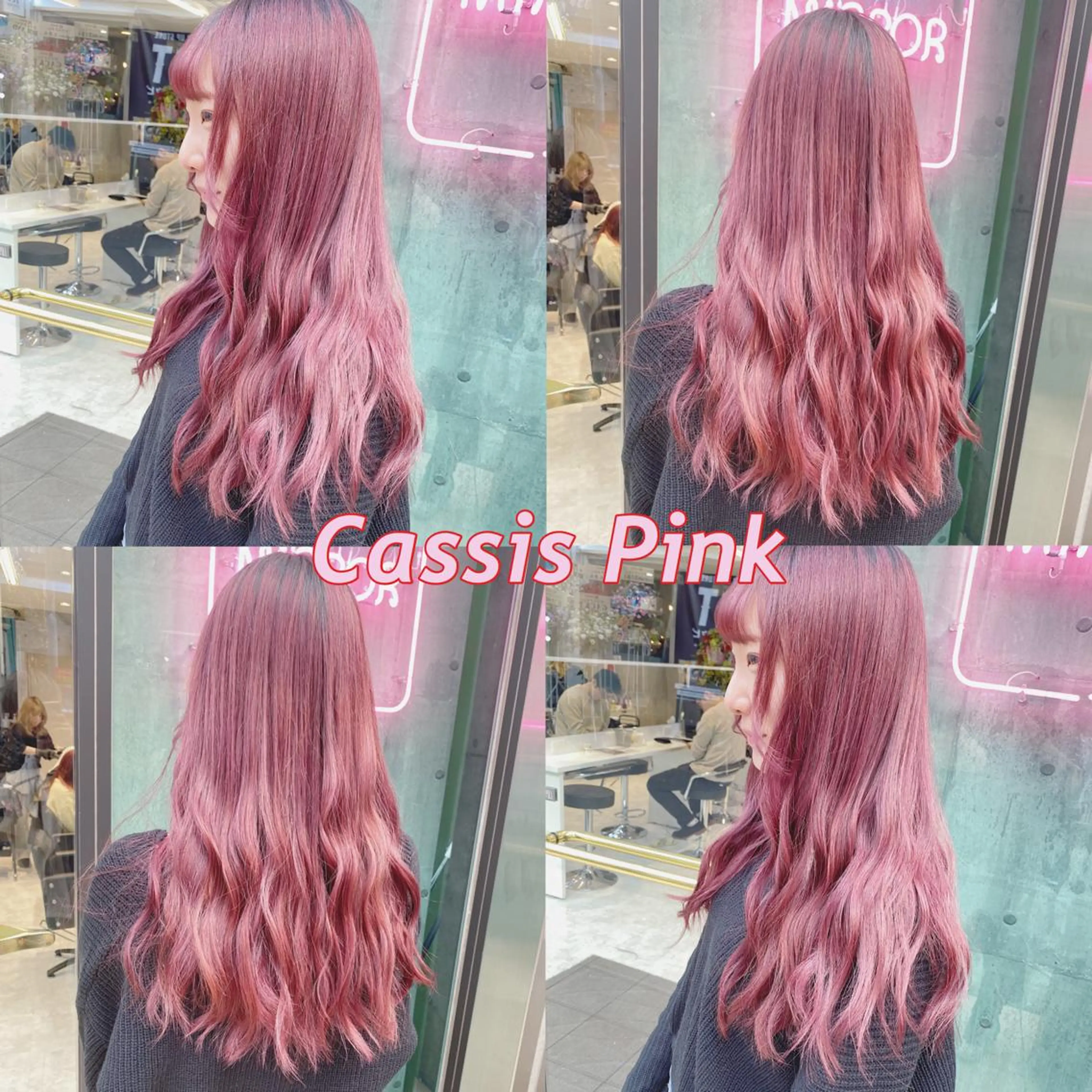 セミロング カラー ヘアアレンジ アッシュ アッシュグレー ベージュカラー 黒髪 ブリーチ ヘアカラー トリートメント TAKUMAブリーチ /切りっぱなし🪽のヘアスタイル