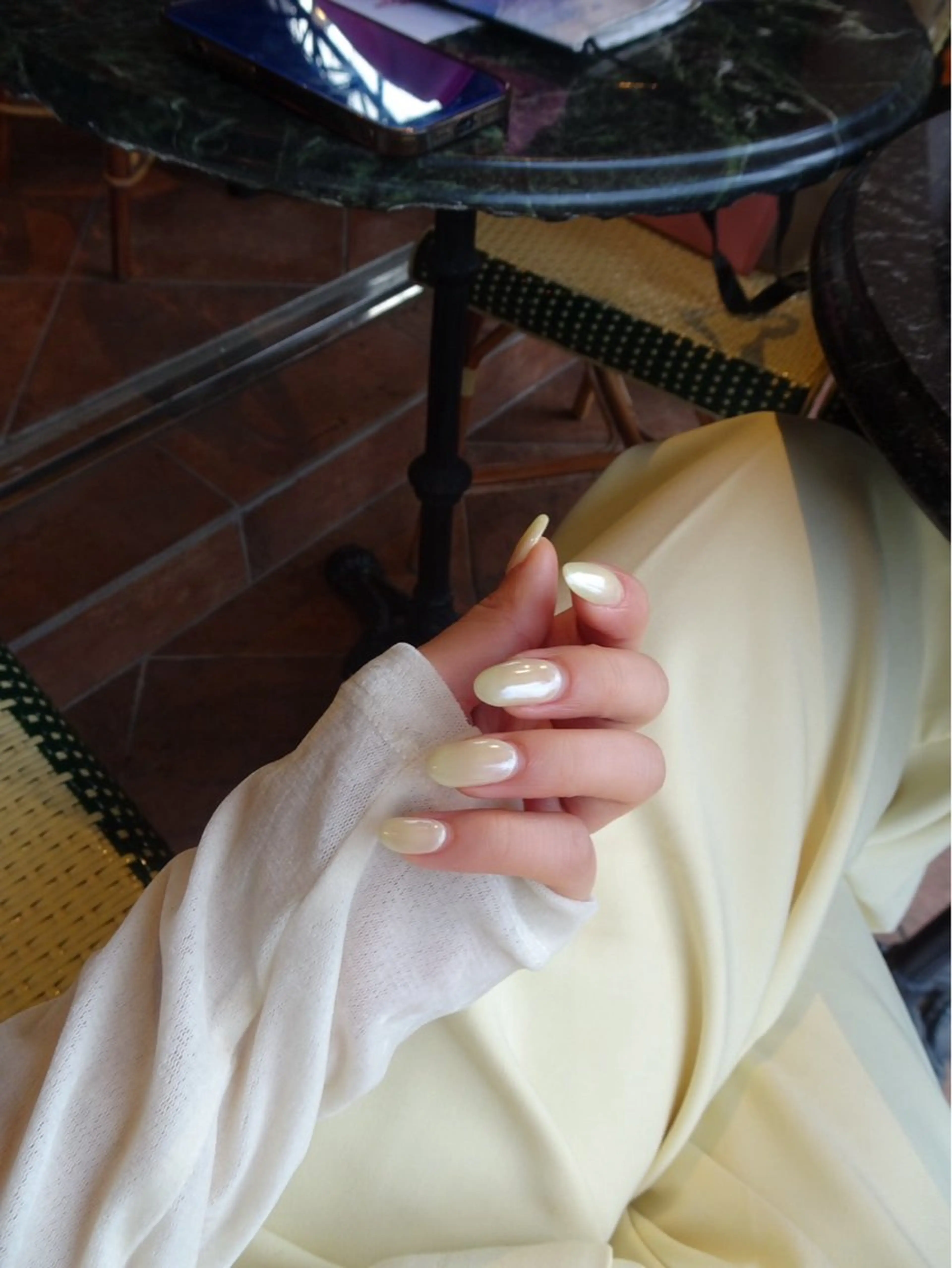 ネイル オーロラネイル chiya nailsのネイルデザイン