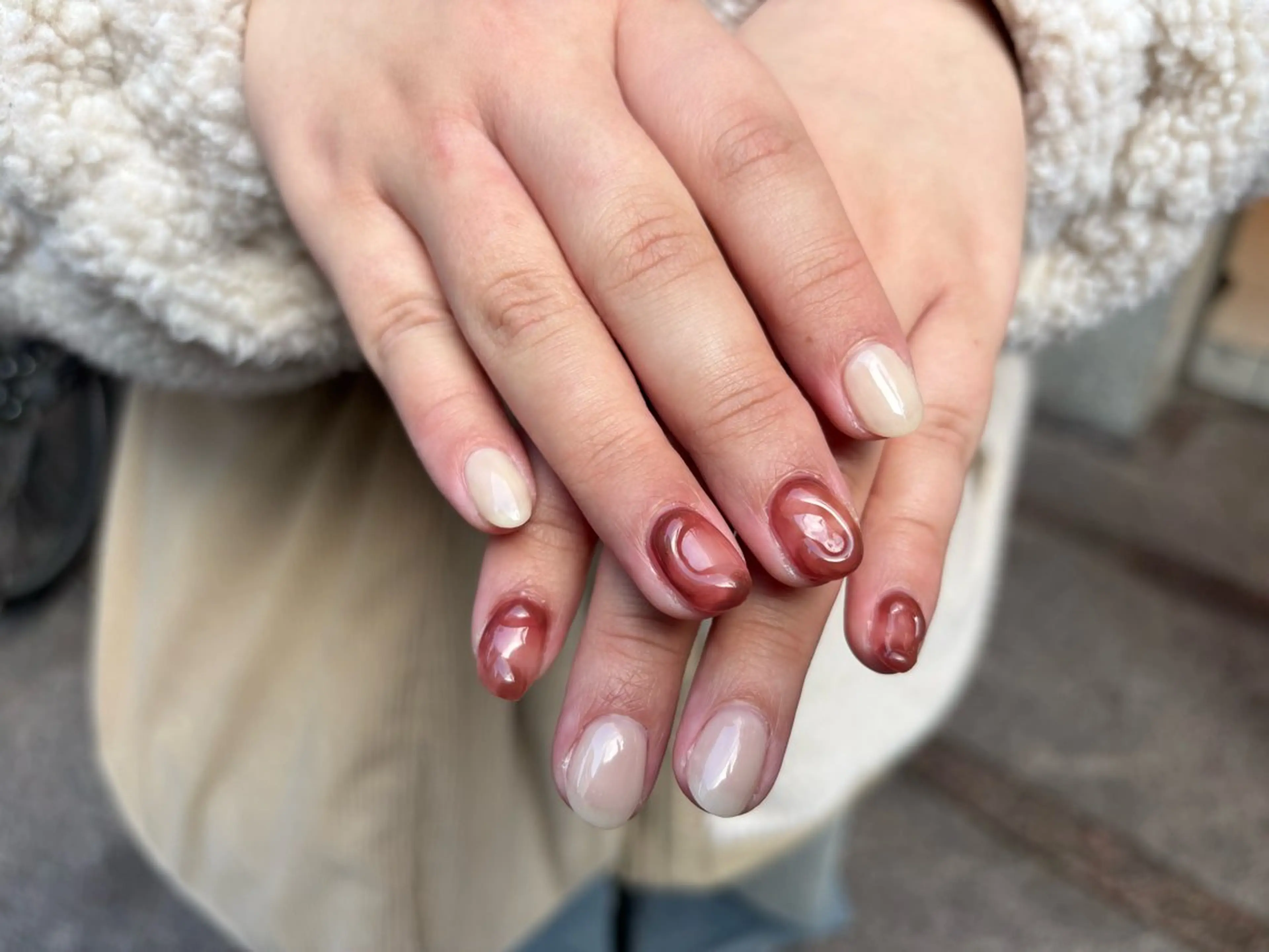 ネイル アートネイル ハンドネイル 祇園 彩寧のネイルデザイン