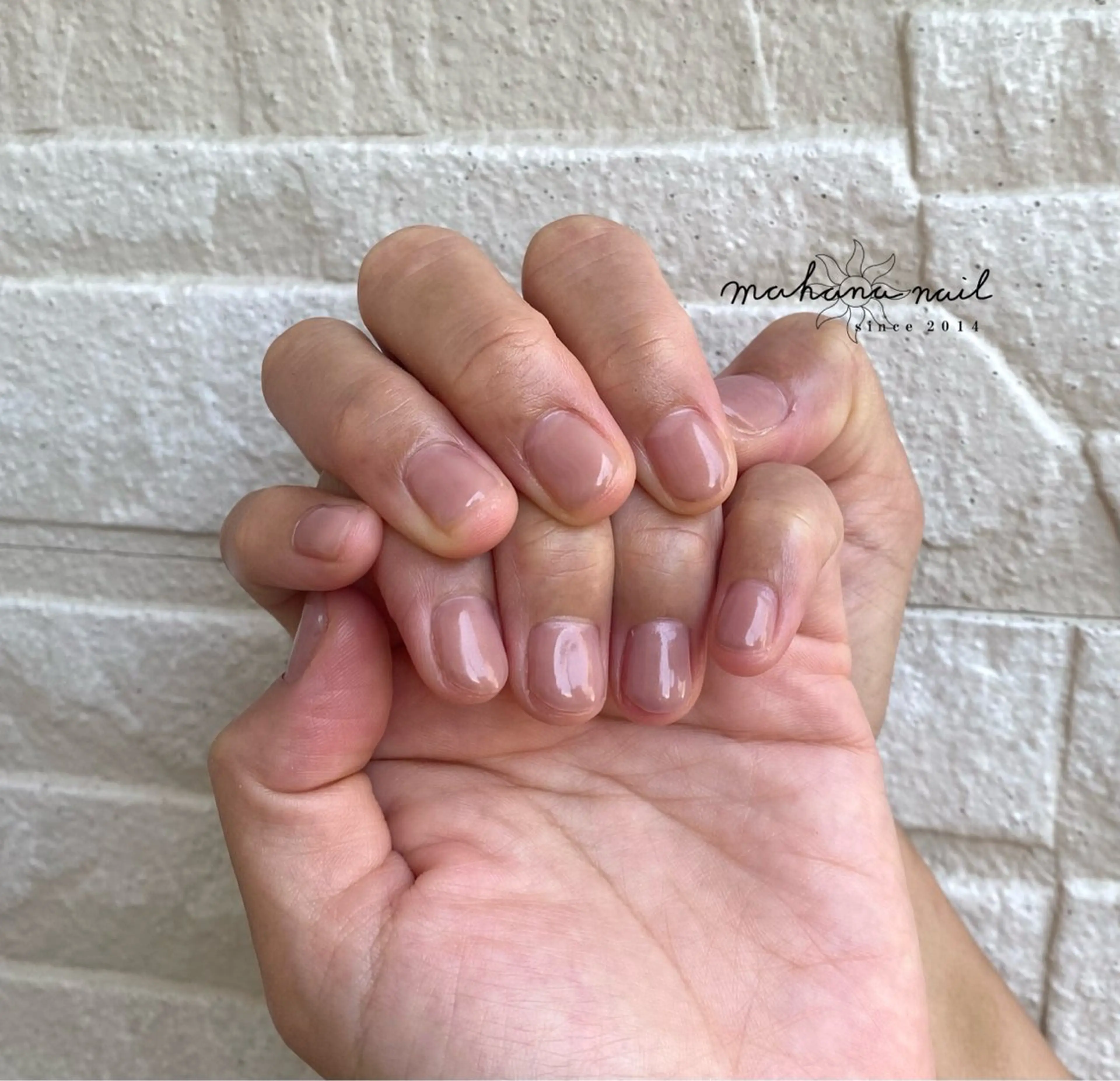 ネイル ワンカラーネイル mahana nailのネイルデザイン