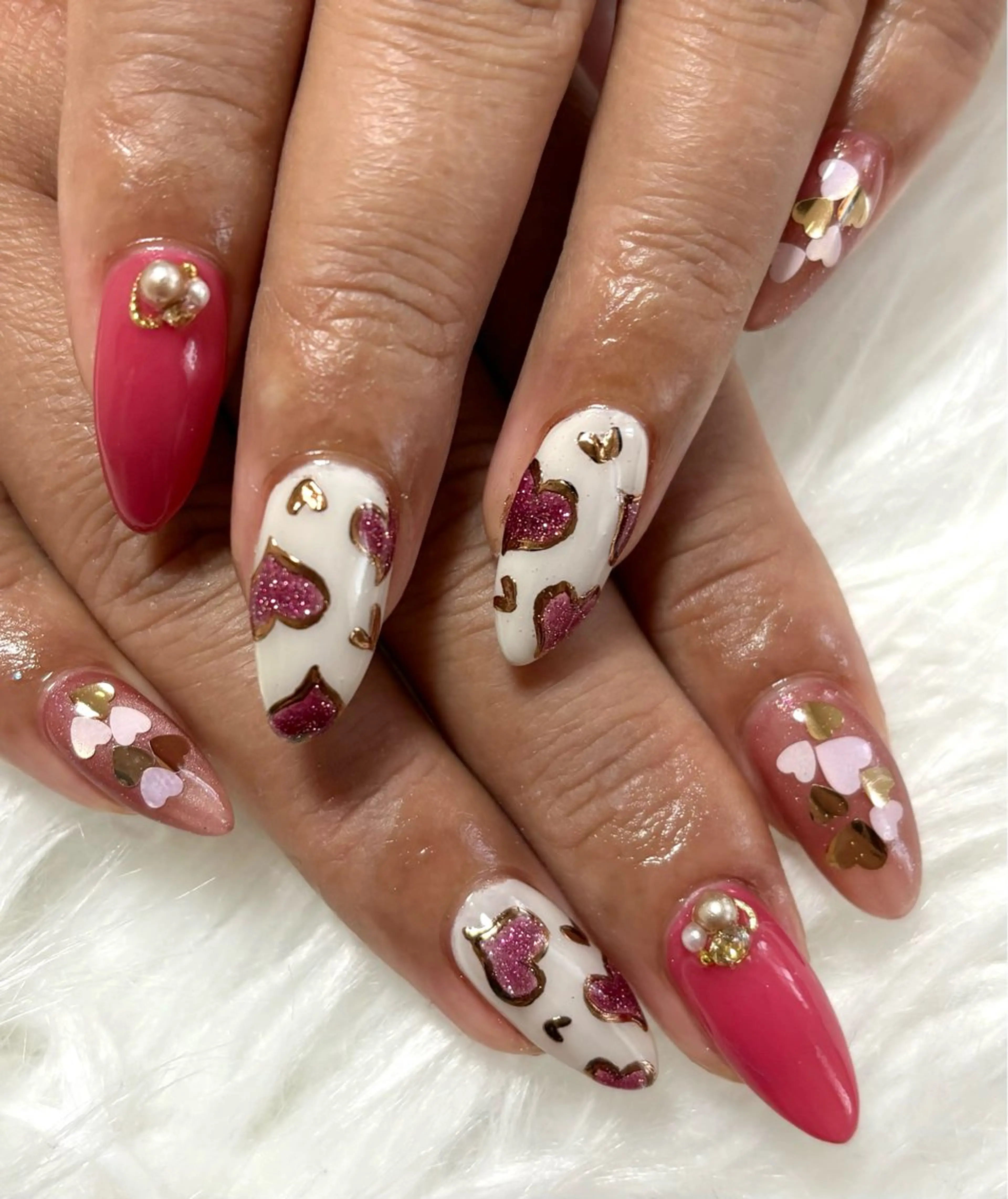 ネイル ハンドネイル nail salon HIRUKANAのネイルデザイン