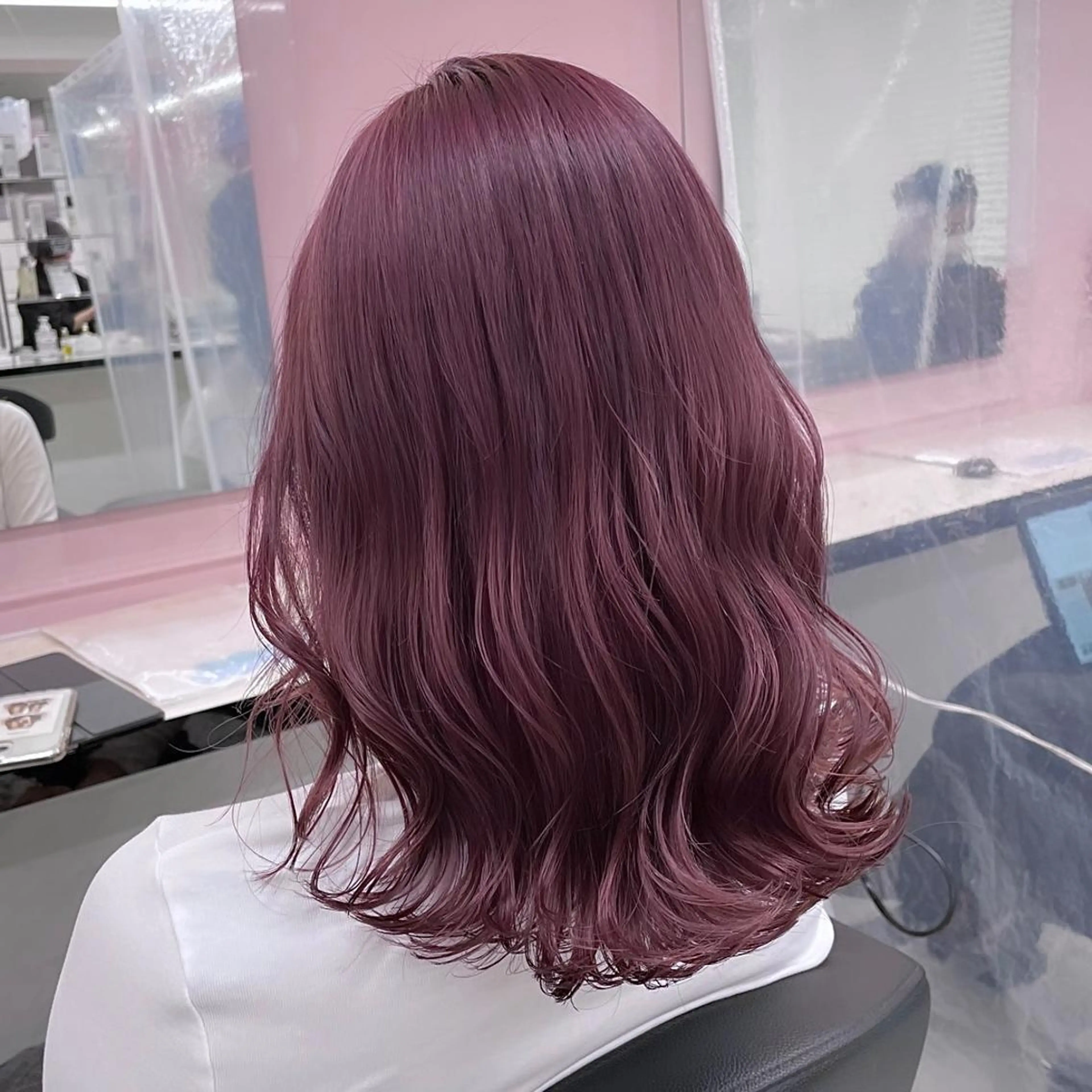 セミロング カラー 🩰透明感カラー♡ UTA🩰のヘアスタイル