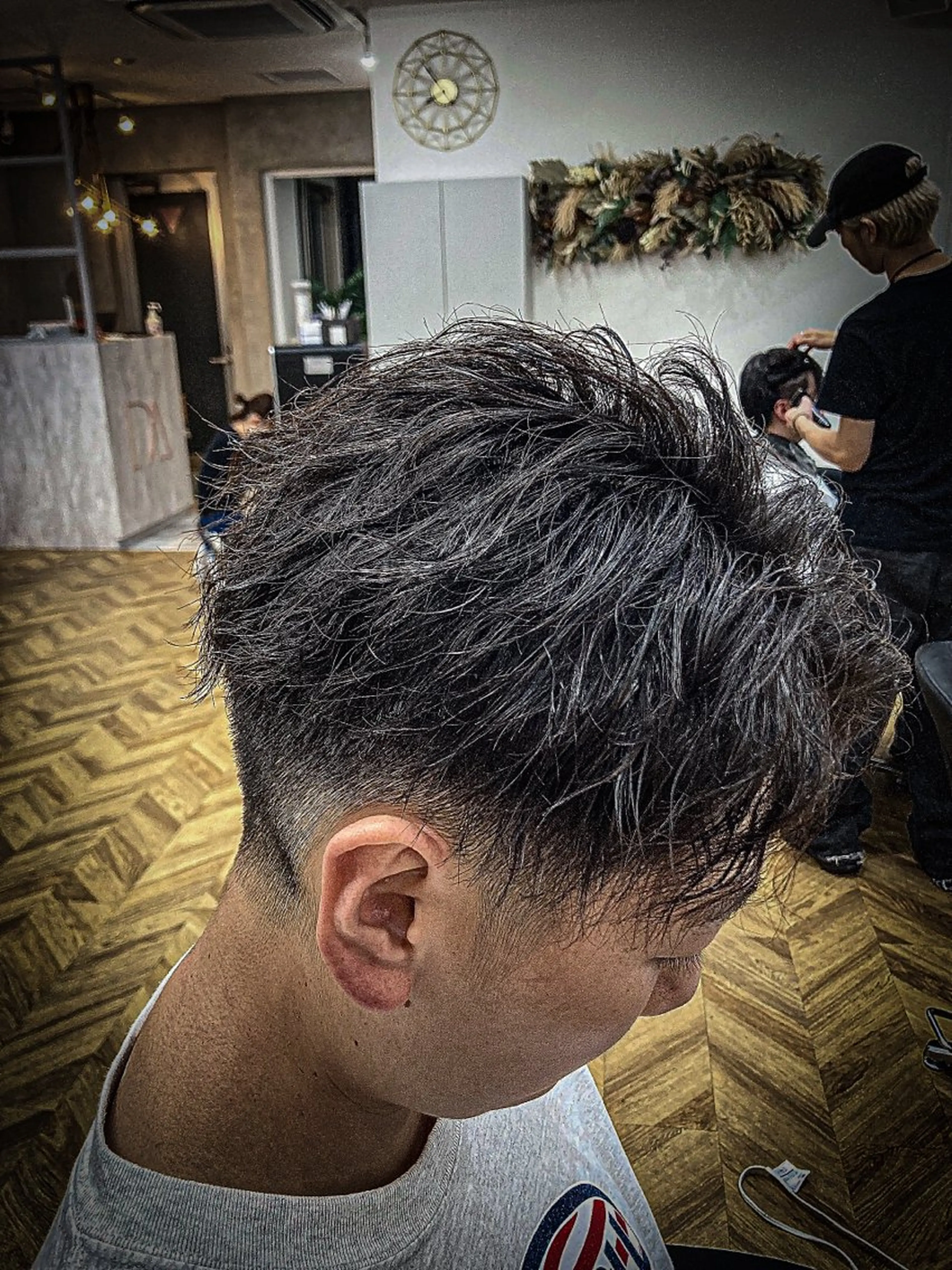 ショート パーマ メンズ ✨美髪矯正×髪質改善 🍎カイト🍎渋谷のヘアスタイル