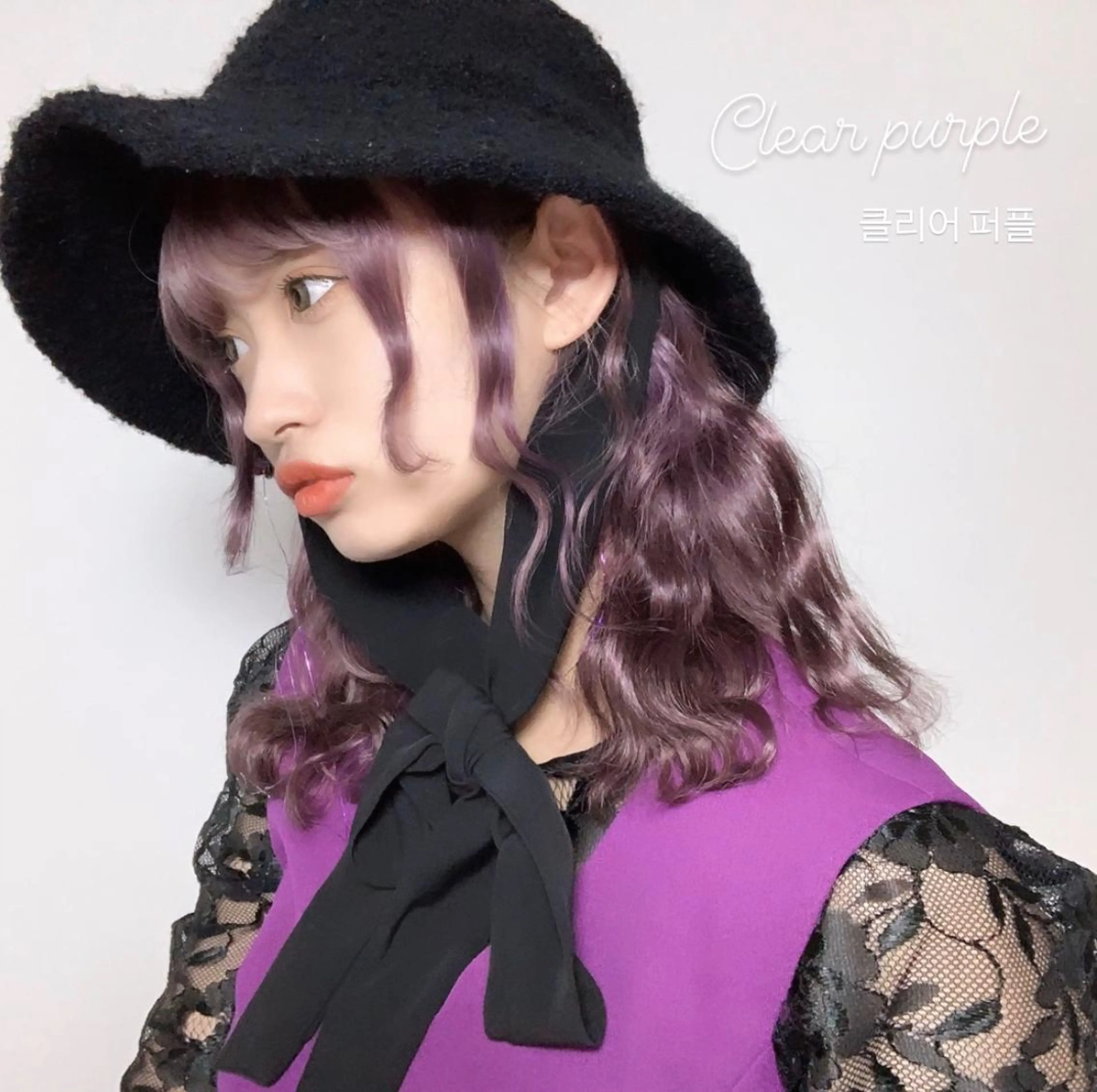 セミロング カラー ヘアアレンジ 大阪韓国ヘア 🦋RINKAのヘアスタイル