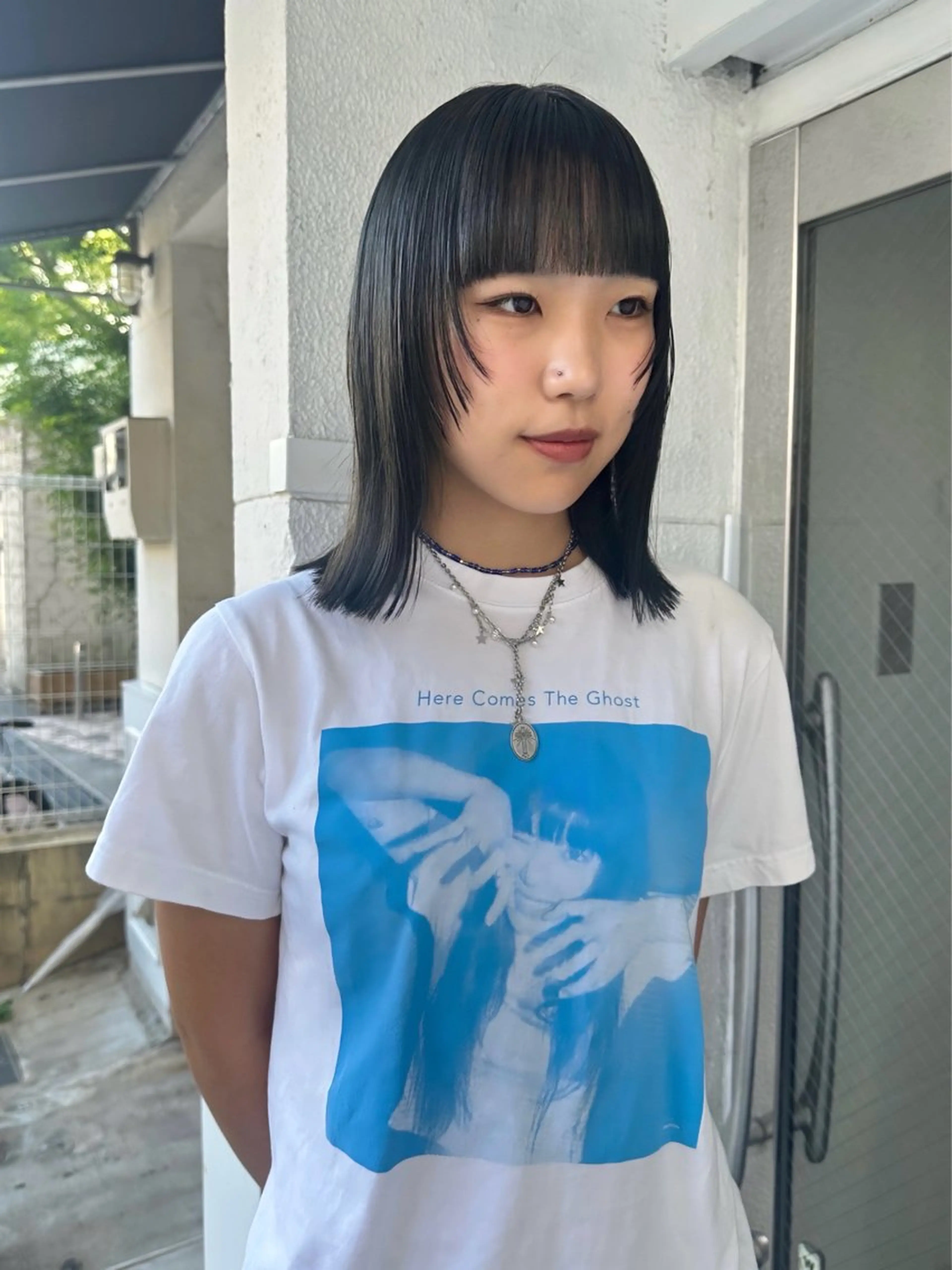 ミディアム カラー レイヤーカット カット ヘアカラー トリートメント Manaka🟤 今泉　Musiiikのヘアスタイル