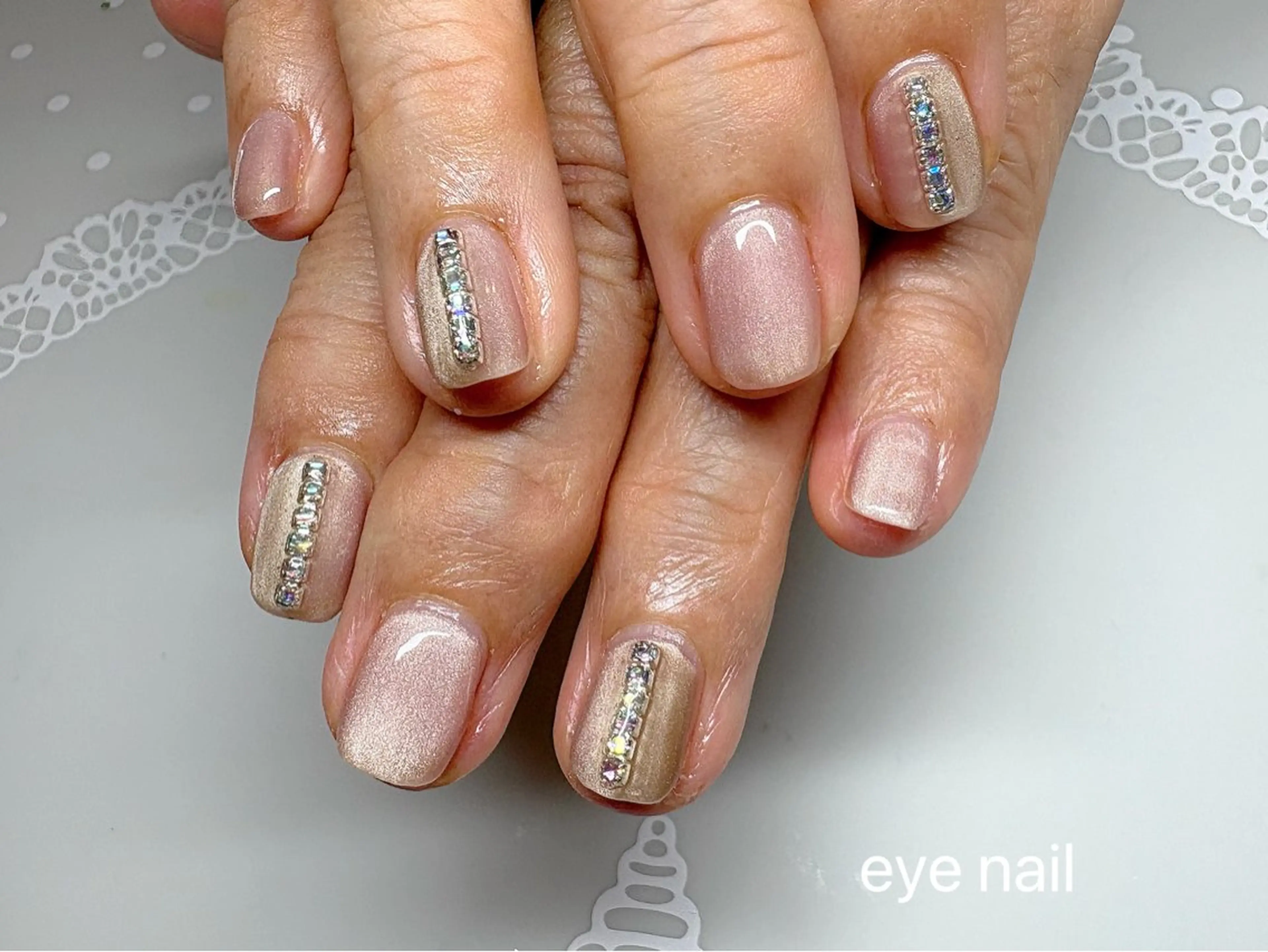 ネイル マグネットネイル ハンドネイル Eye nailのネイルデザイン