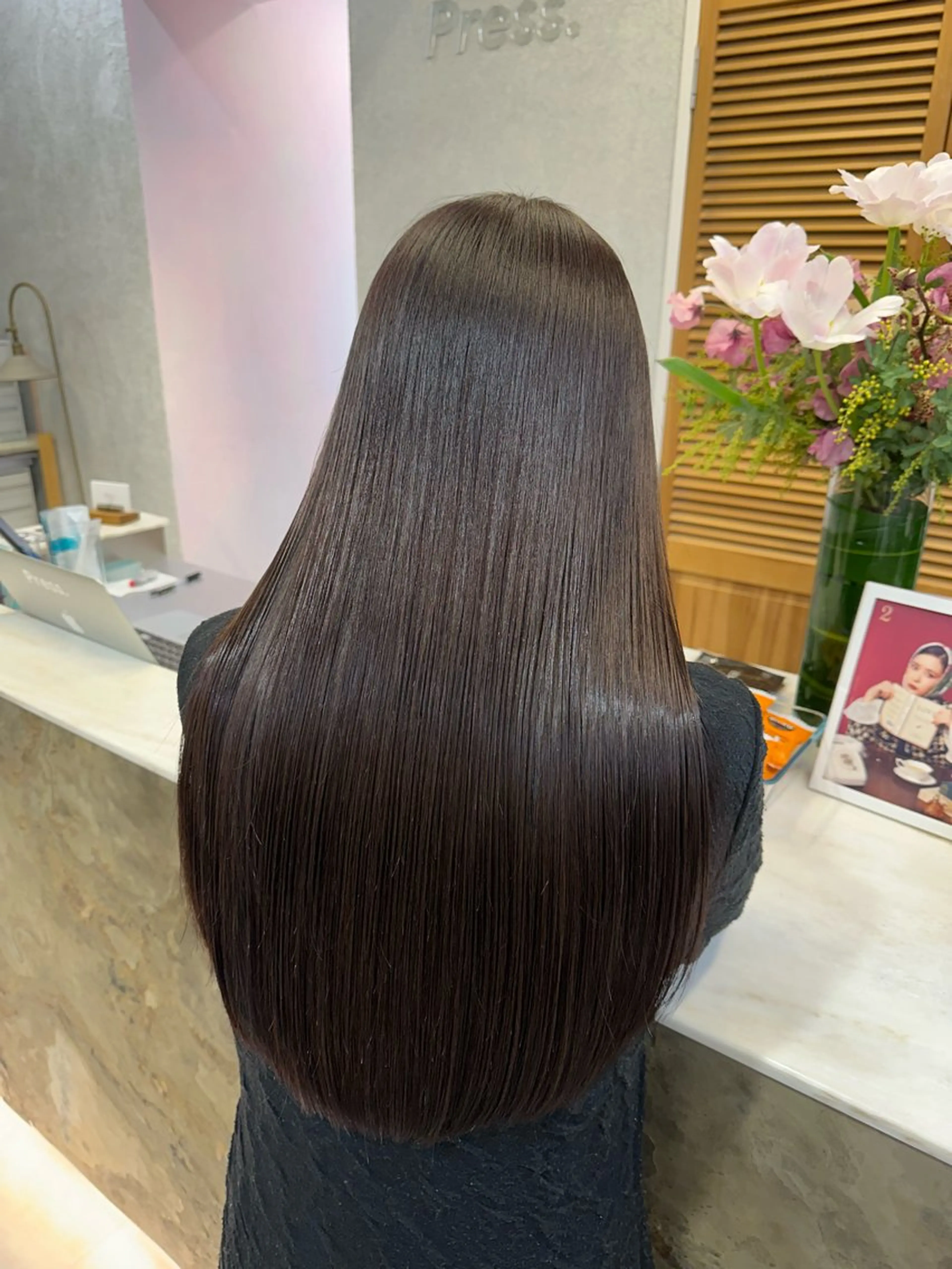 【💫事前予約限定💫】ラボストレート、縮毛矯正💎お断りされてしまう髪も◎の写真