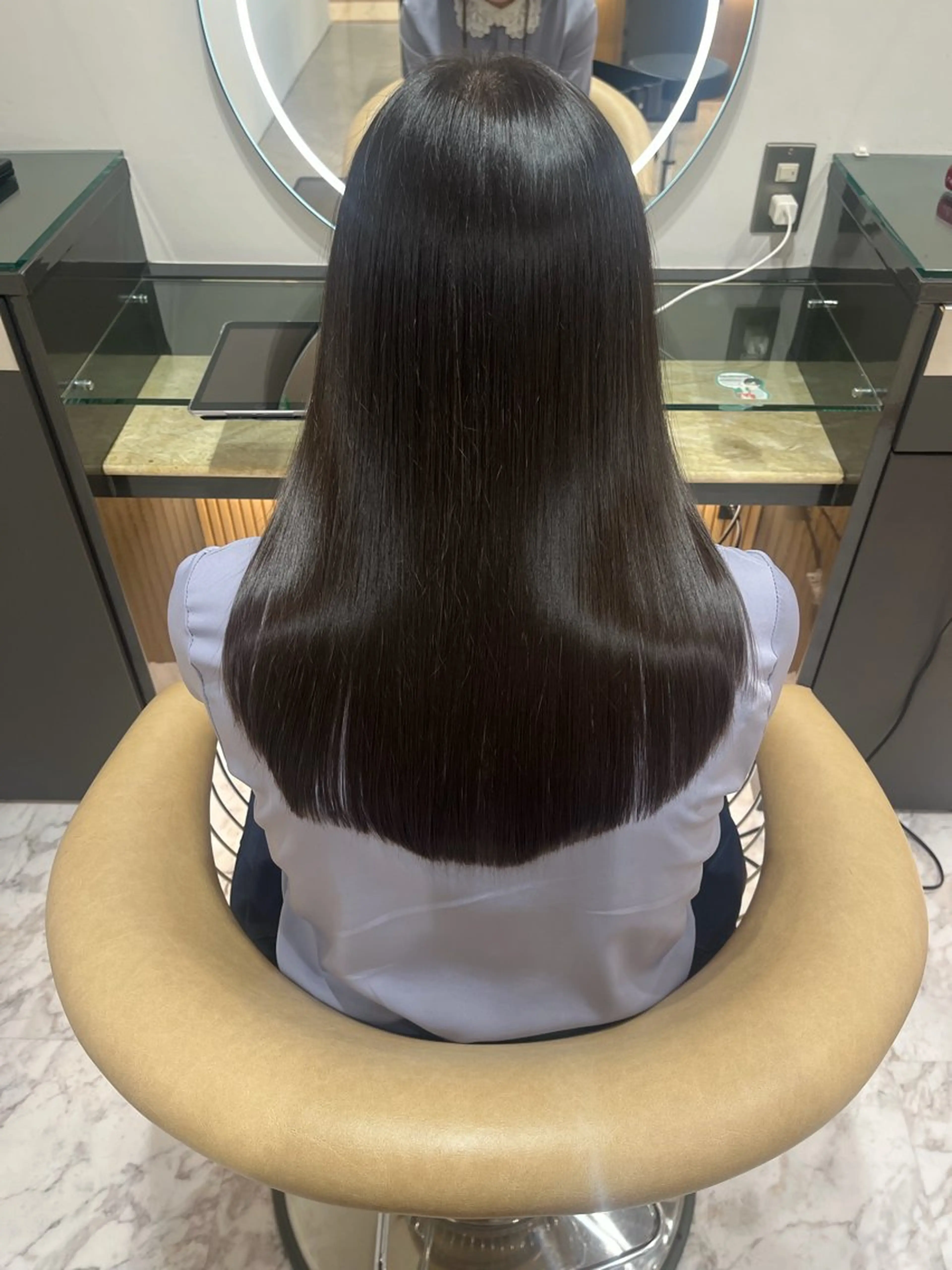 ロング パーマ ヘアアレンジ 髪質改善/艶髪 /SARA💕のヘアスタイル