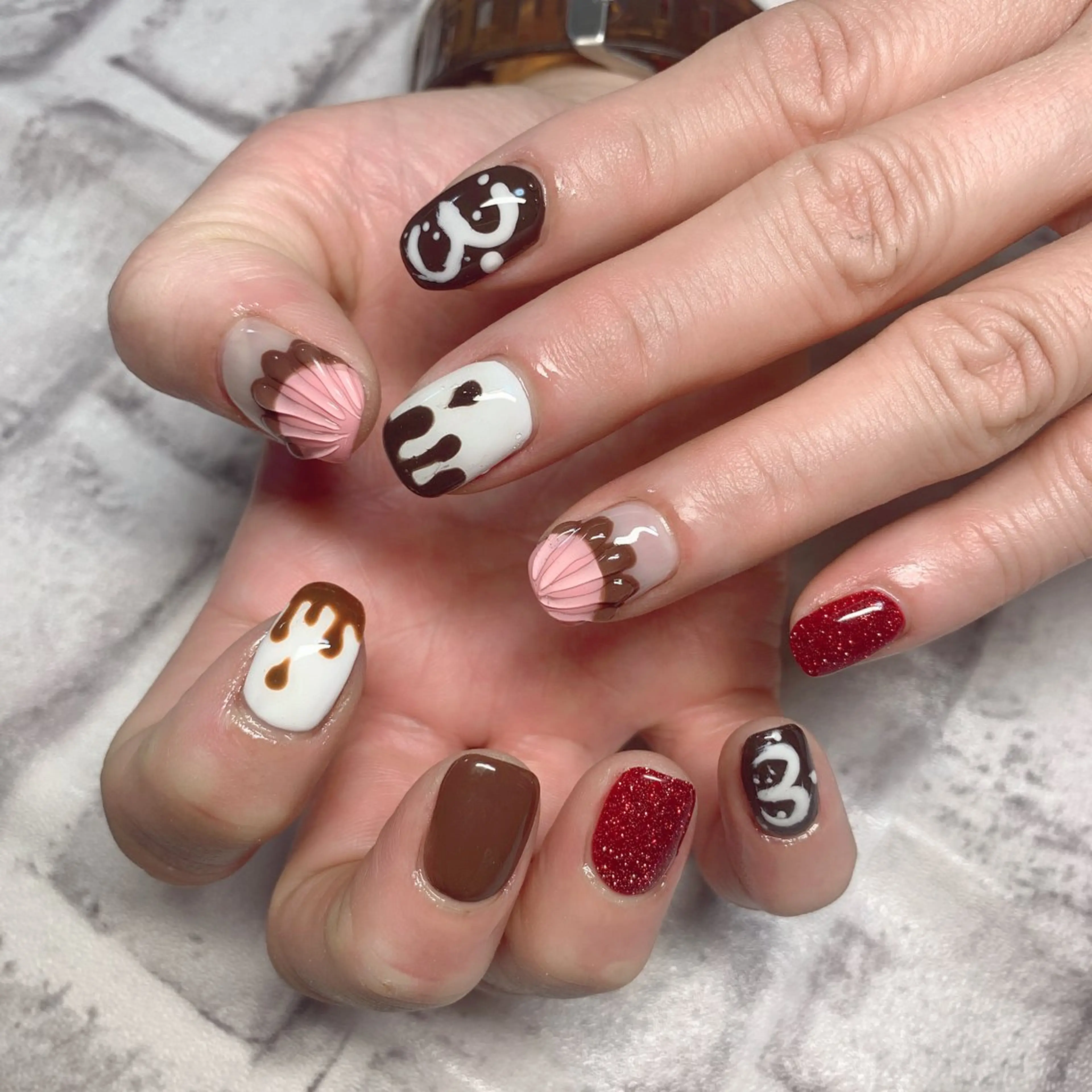 ネイル ハンドネイル 💅ネイルハウス🏡 🎀TOMO🎀のネイルデザイン