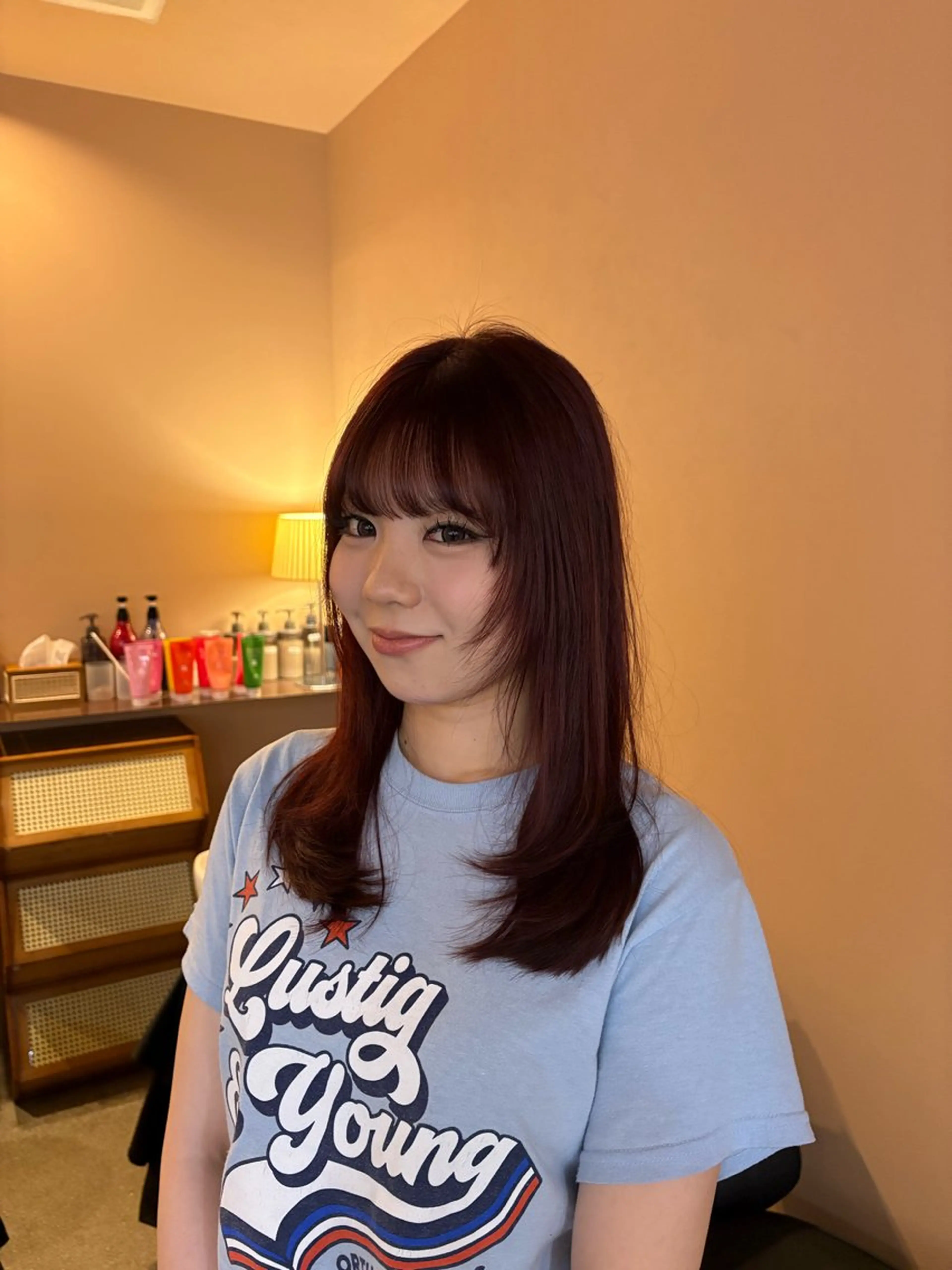 カラー YOKE /桃山台 /iori‎✦.˚◦のヘアスタイル