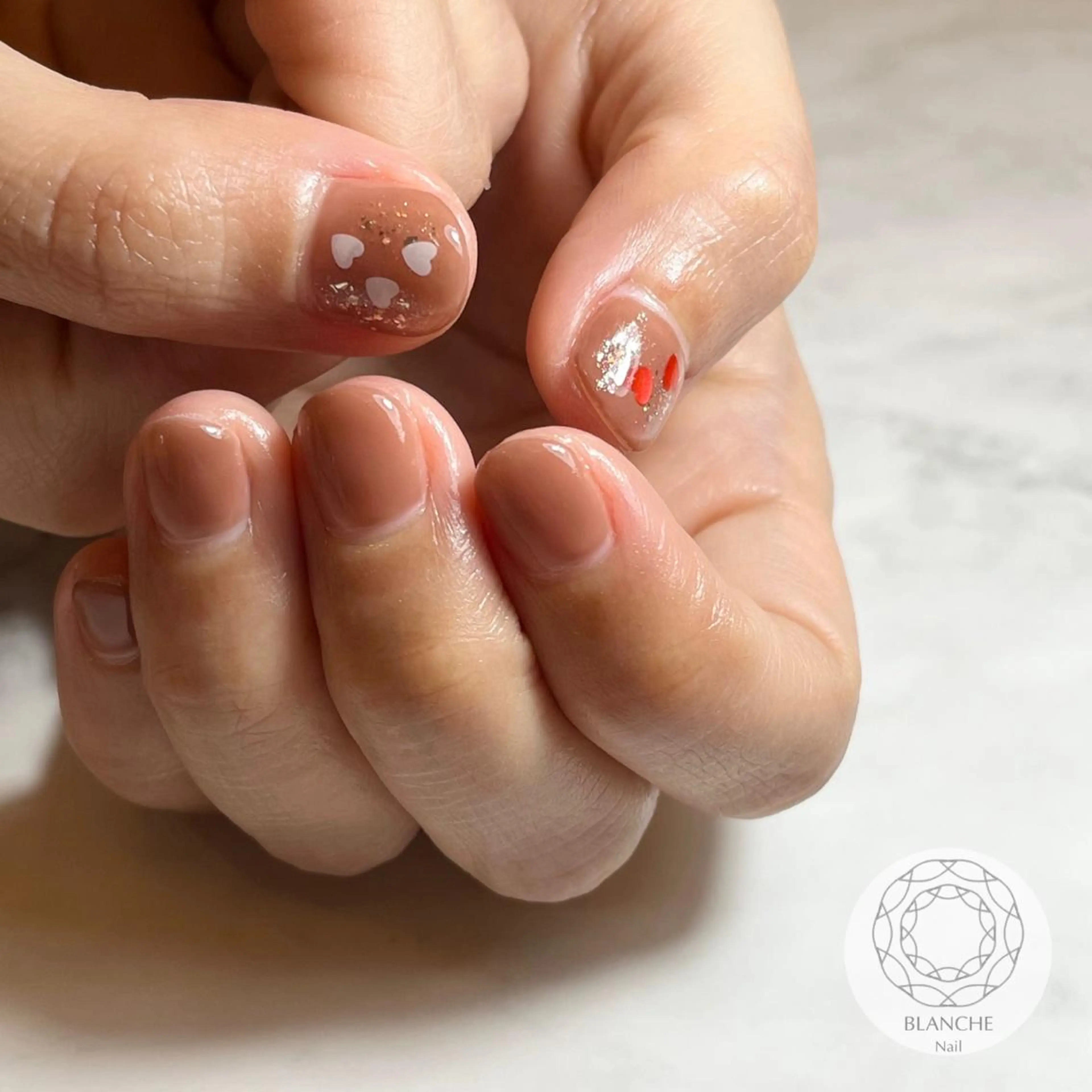 ネイル BLANCHE Nailのネイルデザイン