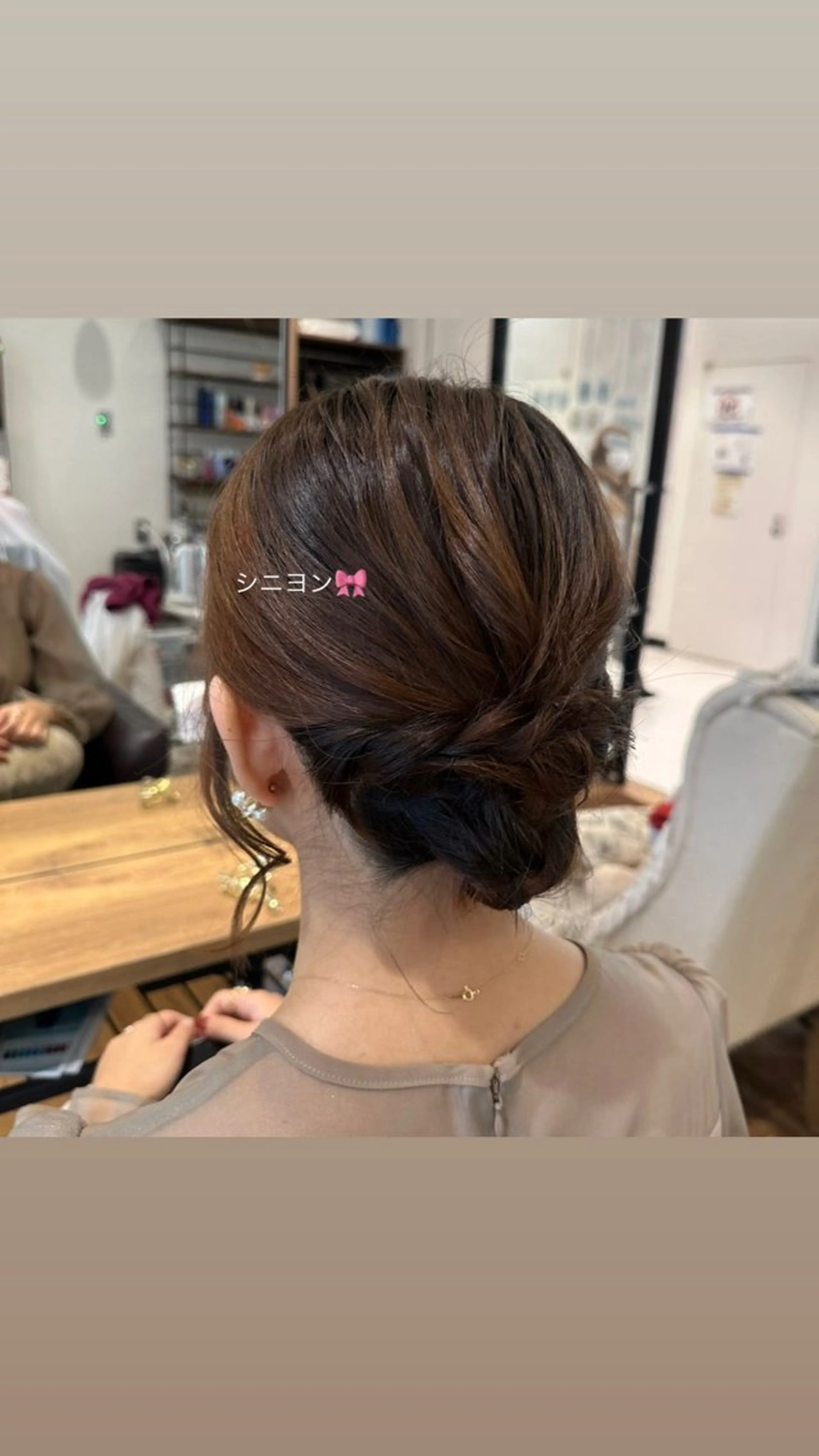 ヘアアレンジ ヘアセット 💚アレンジ・カラー / miyu💚のヘアスタイル