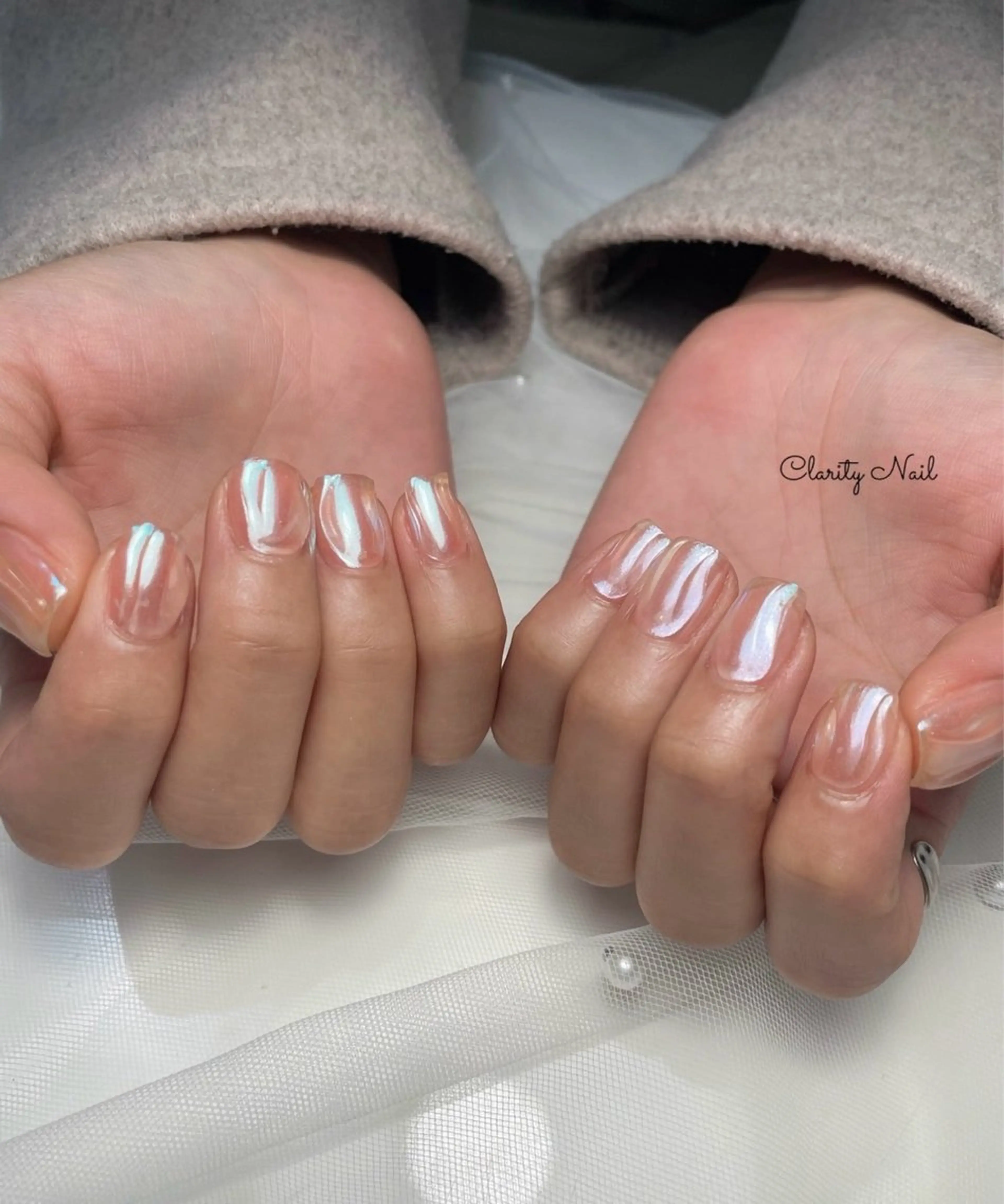 ネイル ワンカラーネイル ハンドネイル Clarity Nailのネイルデザイン