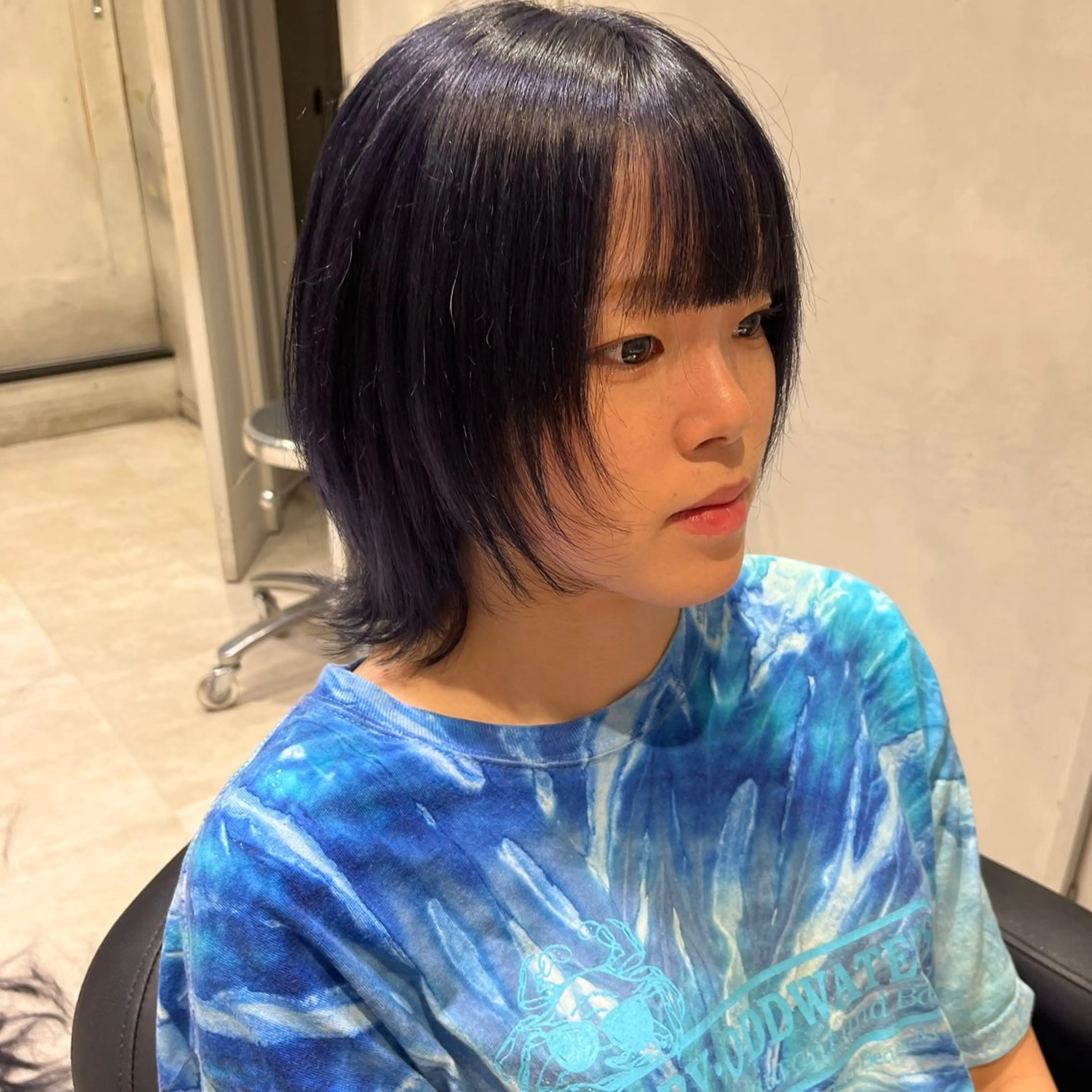 ショート ウルフカット 💖ブリーチ/暖色 𝐘𝐮𝐢💖のヘアスタイル