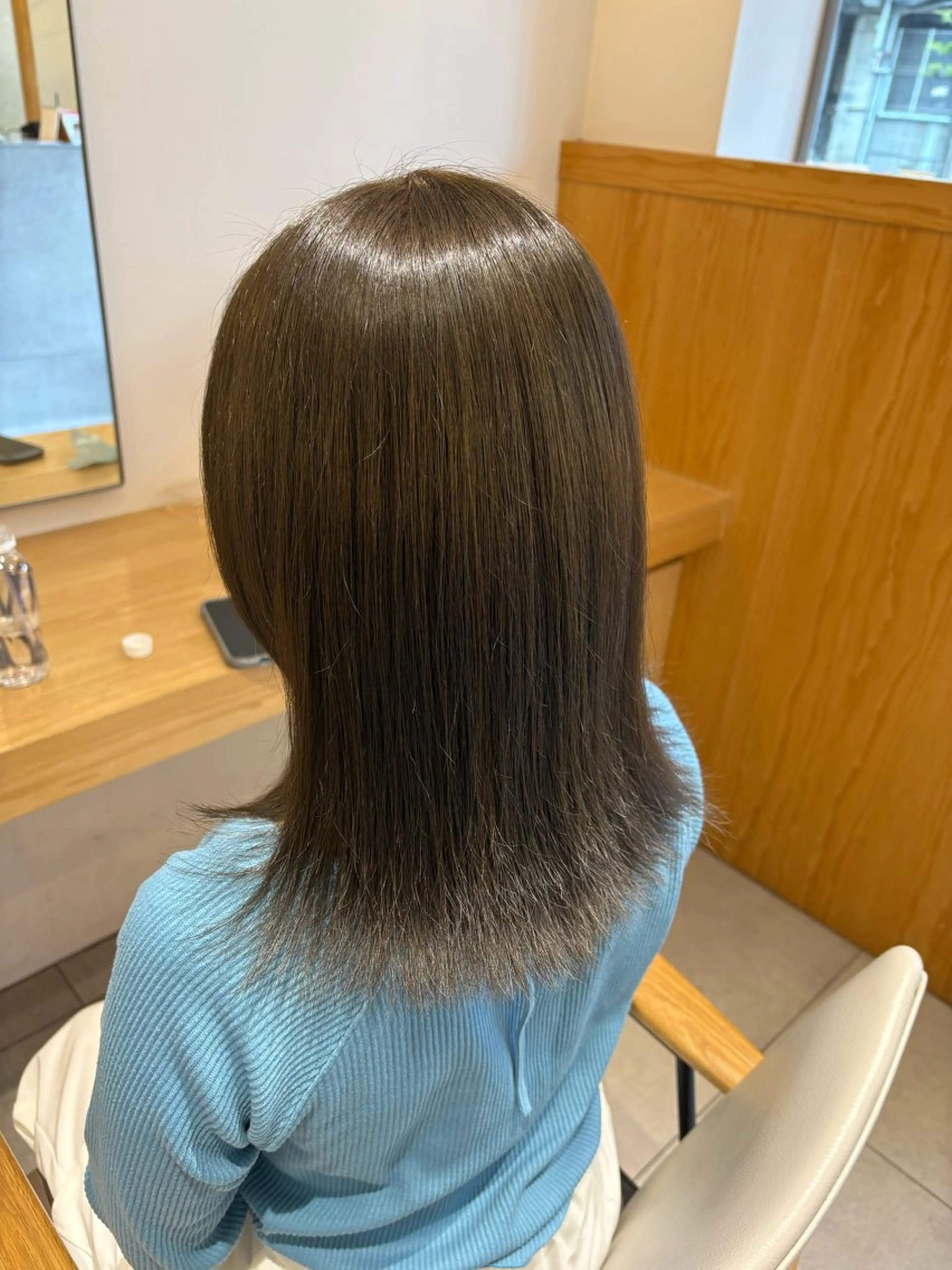 ミディアム カラー トリートメント ヘアカラー トリートメント 中田 佳也允のヘアスタイル