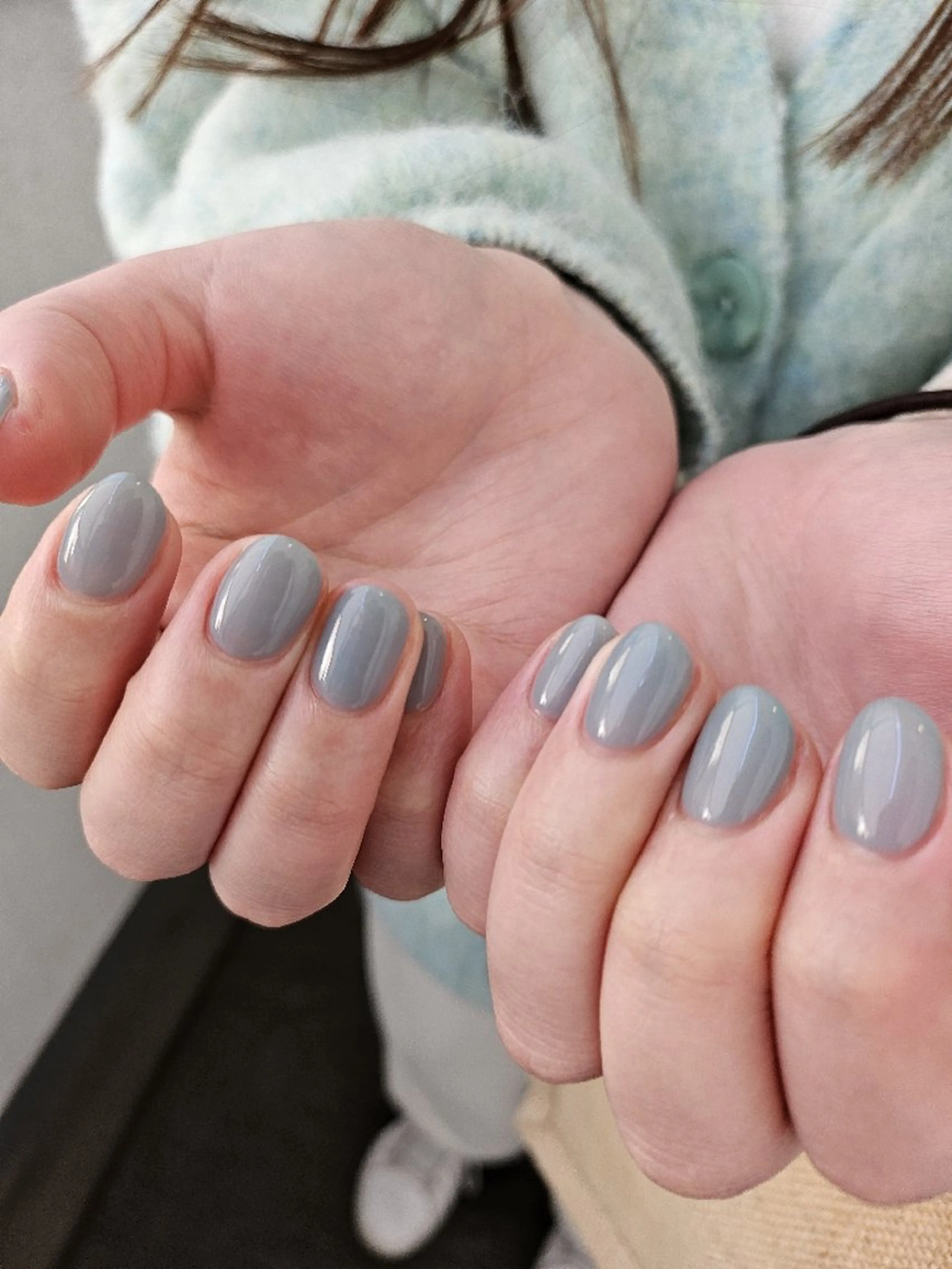 ネイル ジェルネイル オフィスネイル ワンカラーネイル パラジェル シンプルネイル ハンドネイル puku nail 🌼kazu🌼のネイルデザイン