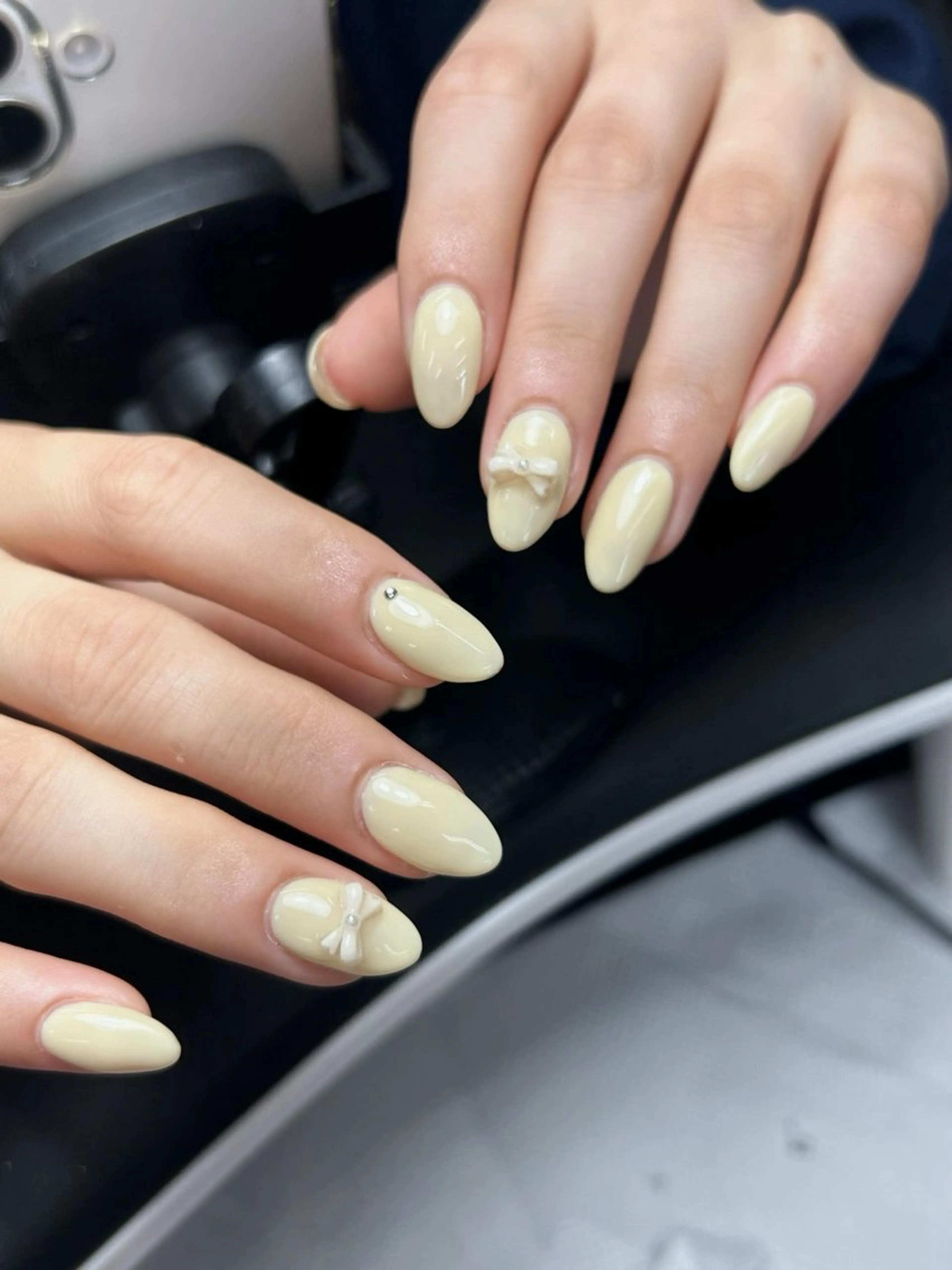 ネイル 韓国ネイル 持ち込み ニュアンスネイル ネイルチップ 冬ネイル RINN ANA.CHUOのネイルデザイン