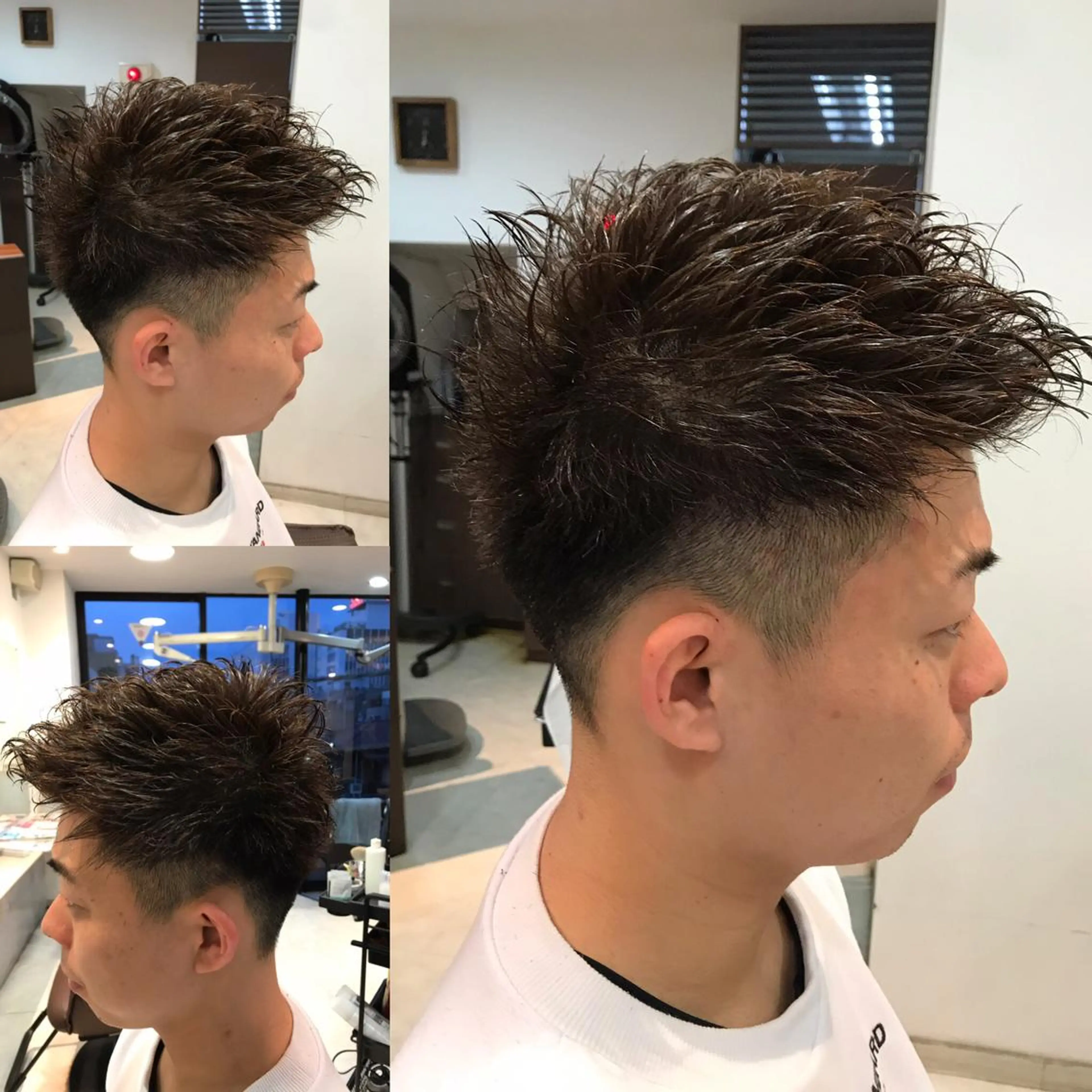 パーマ メンズ カット パーマ 大木 拓瑞のヘアスタイル