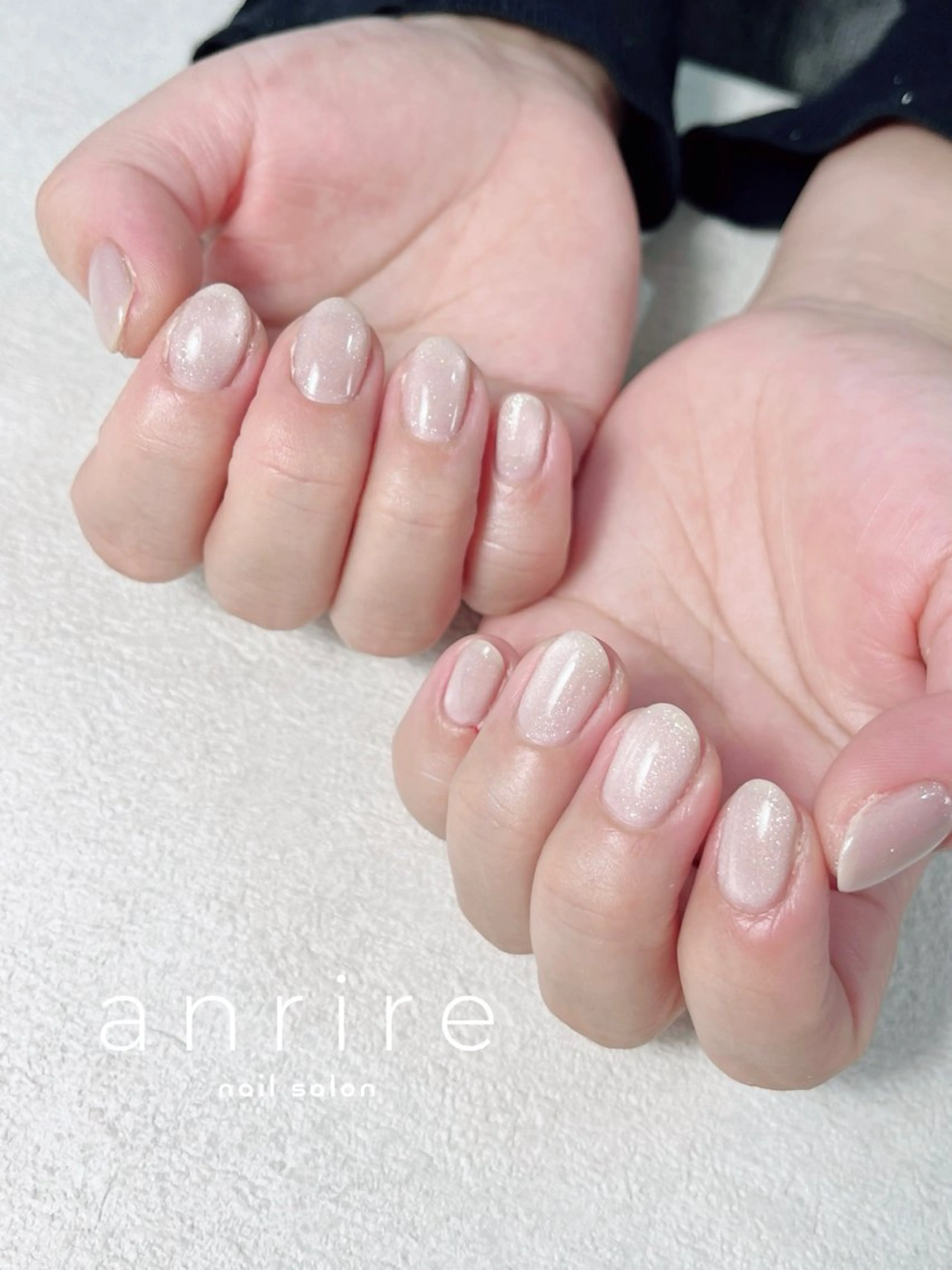 ネイル フラッシュネイル フラッシュマグ ジェルネイル キラキラネイル マグネットネイル ハンドネイル nail salon anrire〜アンリール〜所属・nailsalon anrireのネイルデザイン