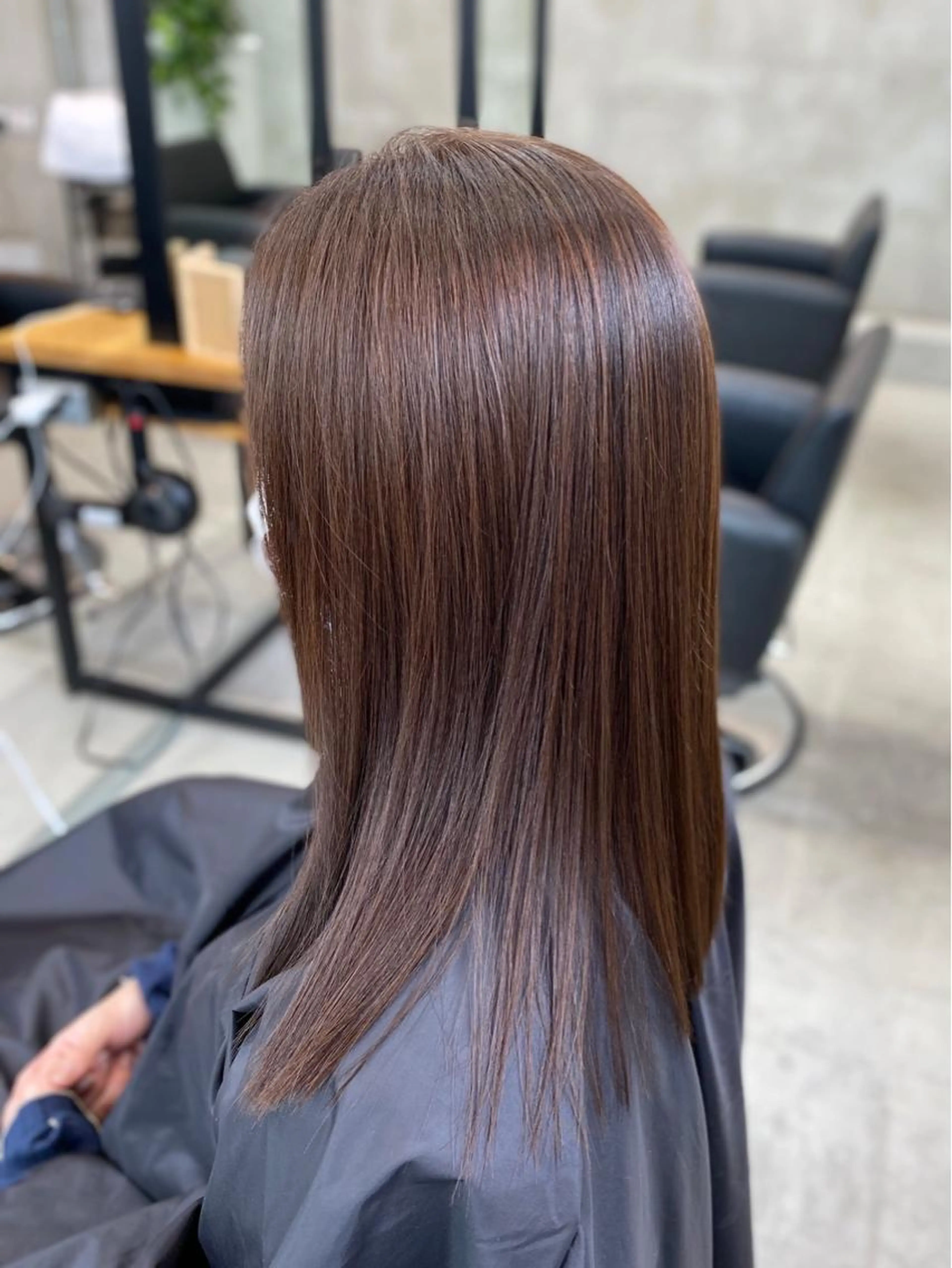 【髪質改善】酸性ストレート＋カット✂︎の写真