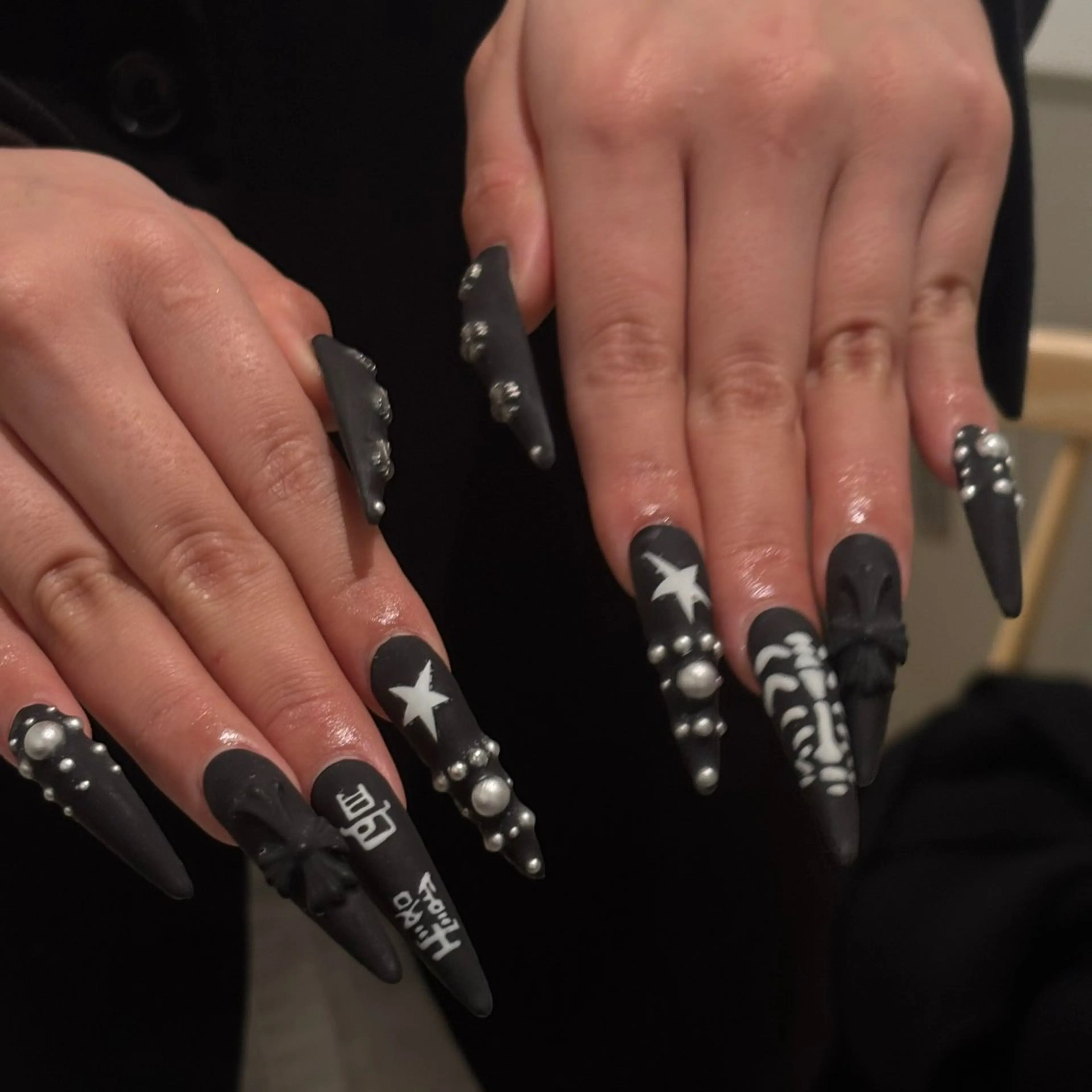 ネイル ハンドネイル 🐬Cxxu° Nail✝️のネイルデザイン
