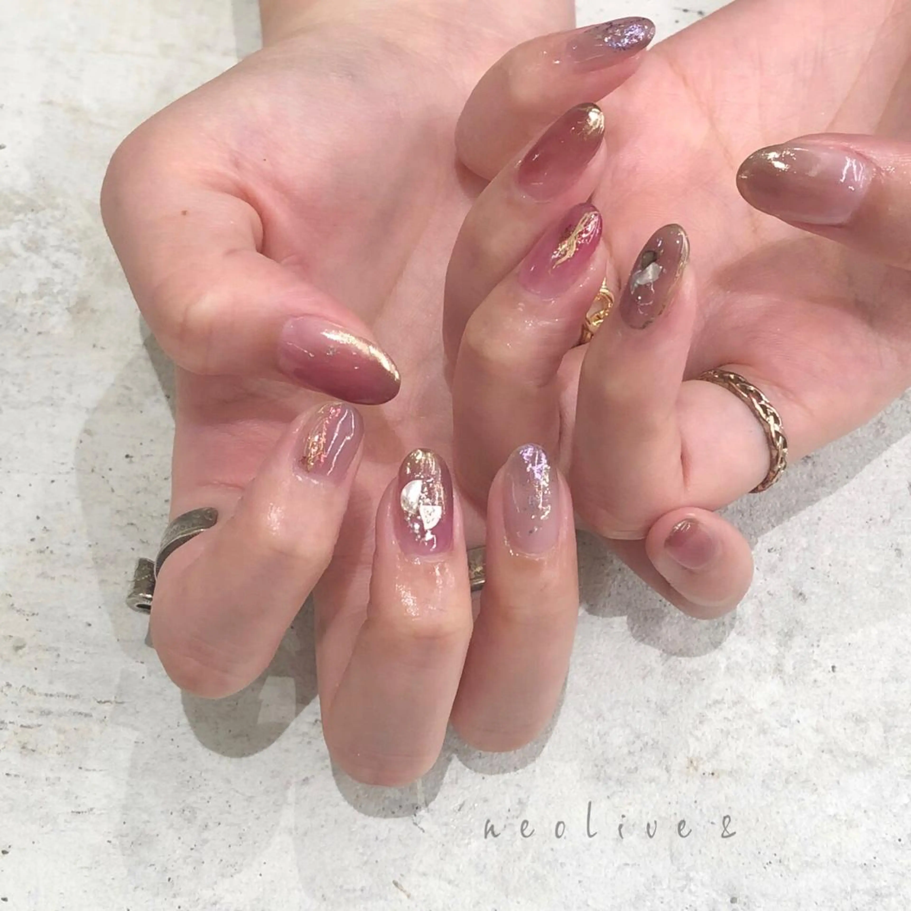 ネイル ハンドネイル Yuriko Omi パラジェル/渋谷のネイルデザイン