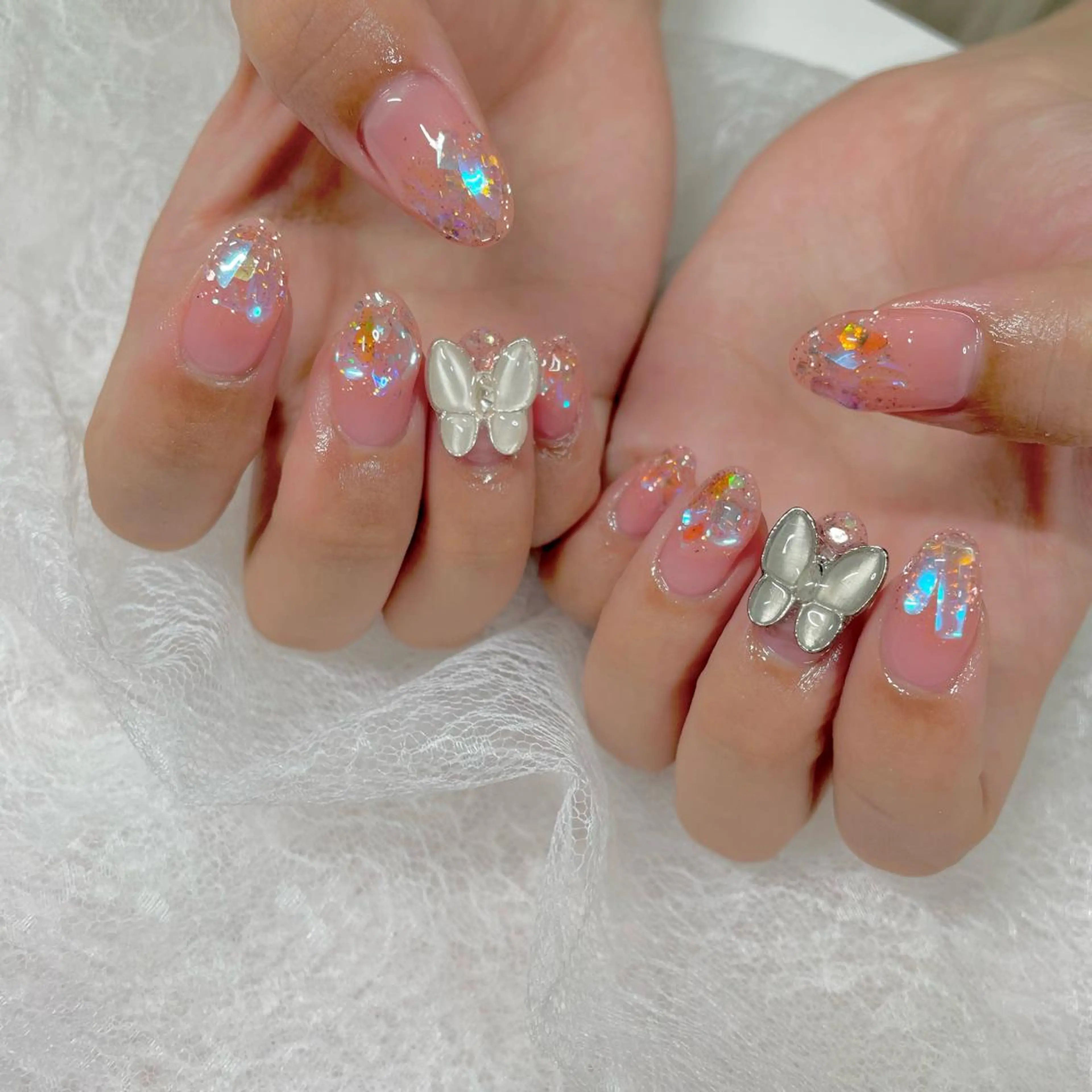 ネイル クリアネイル ジェルネイル J terrace Nailのネイルデザイン