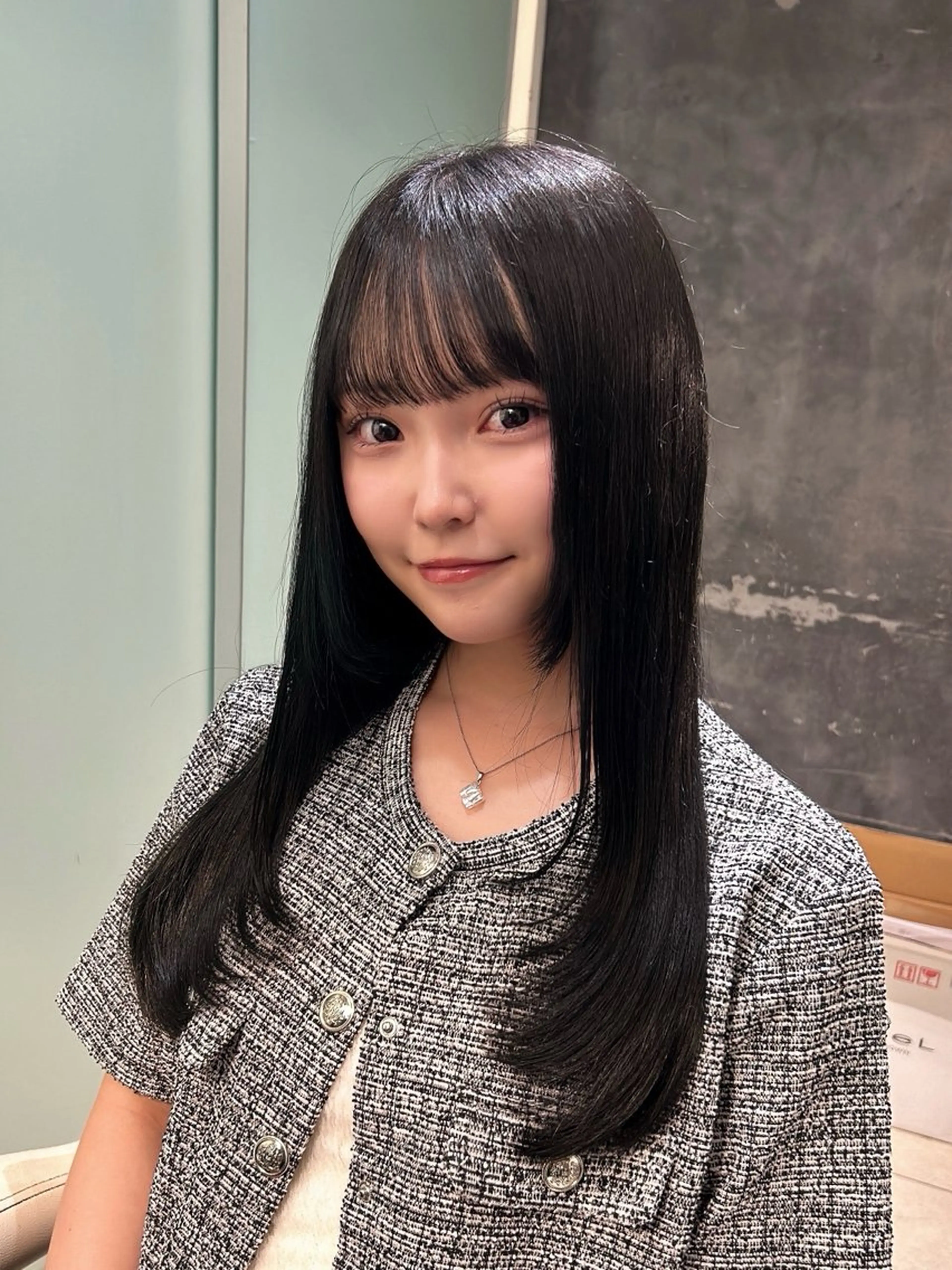 カット 縮毛矯正 二宮 陽太のヘアスタイル