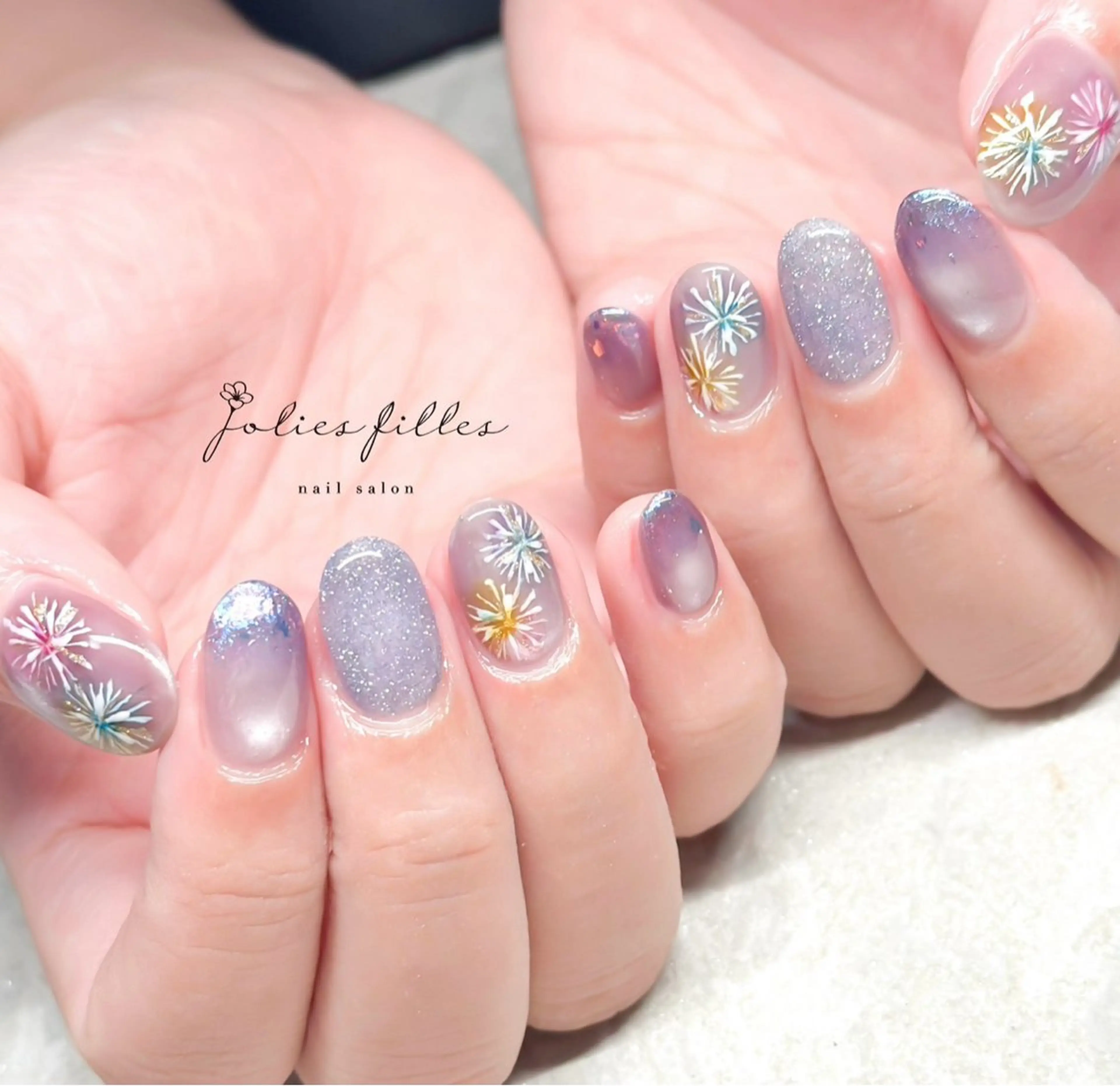 ネイル ジョリフィーユ 中出のネイルデザイン