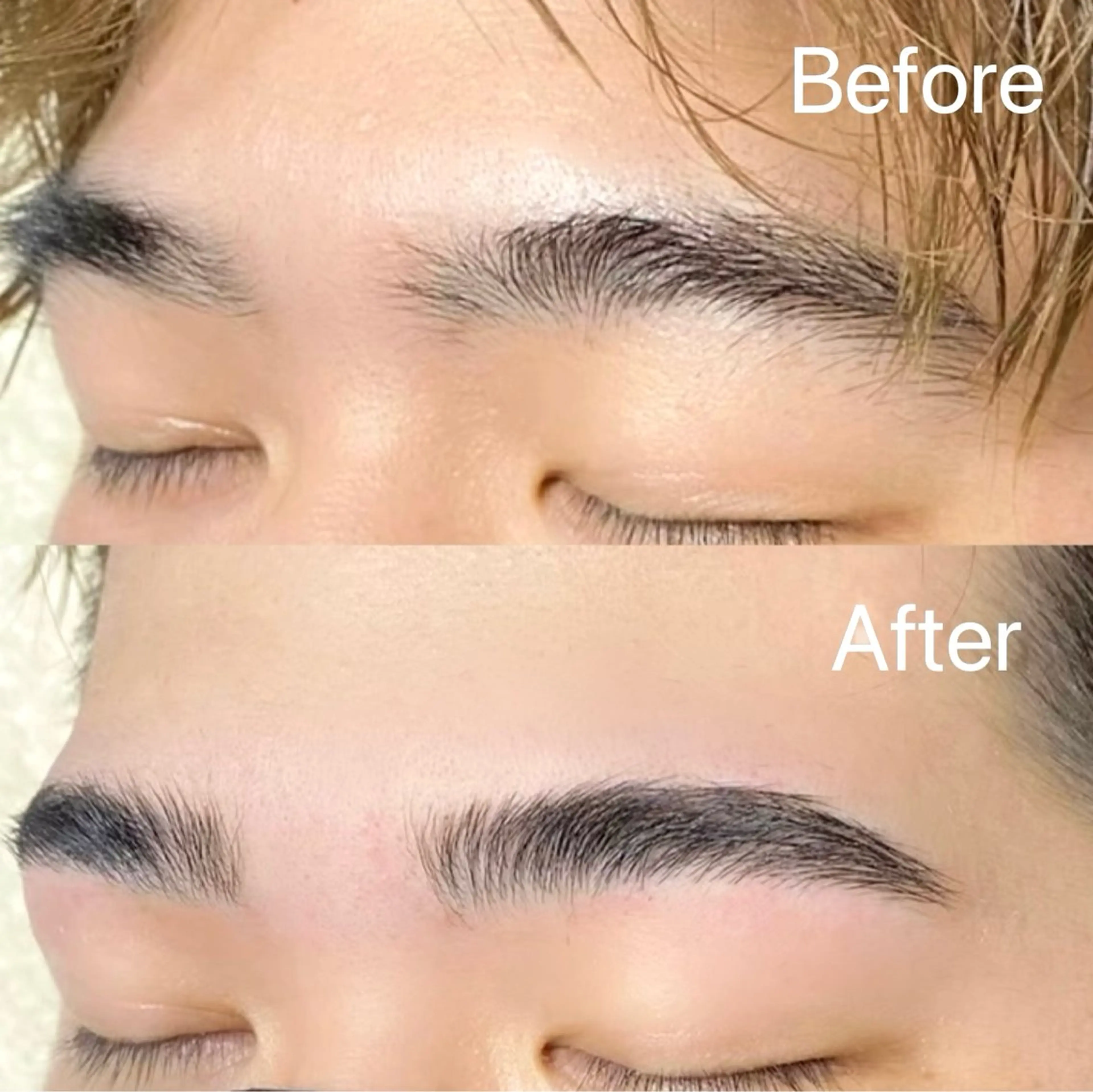 メンズ アイブロウ ハリウッドブロウリフト メンズアイブロウ Blanc梅田茶屋町 【まつげパーマ・眉】の眉毛・アイブロウイメージ