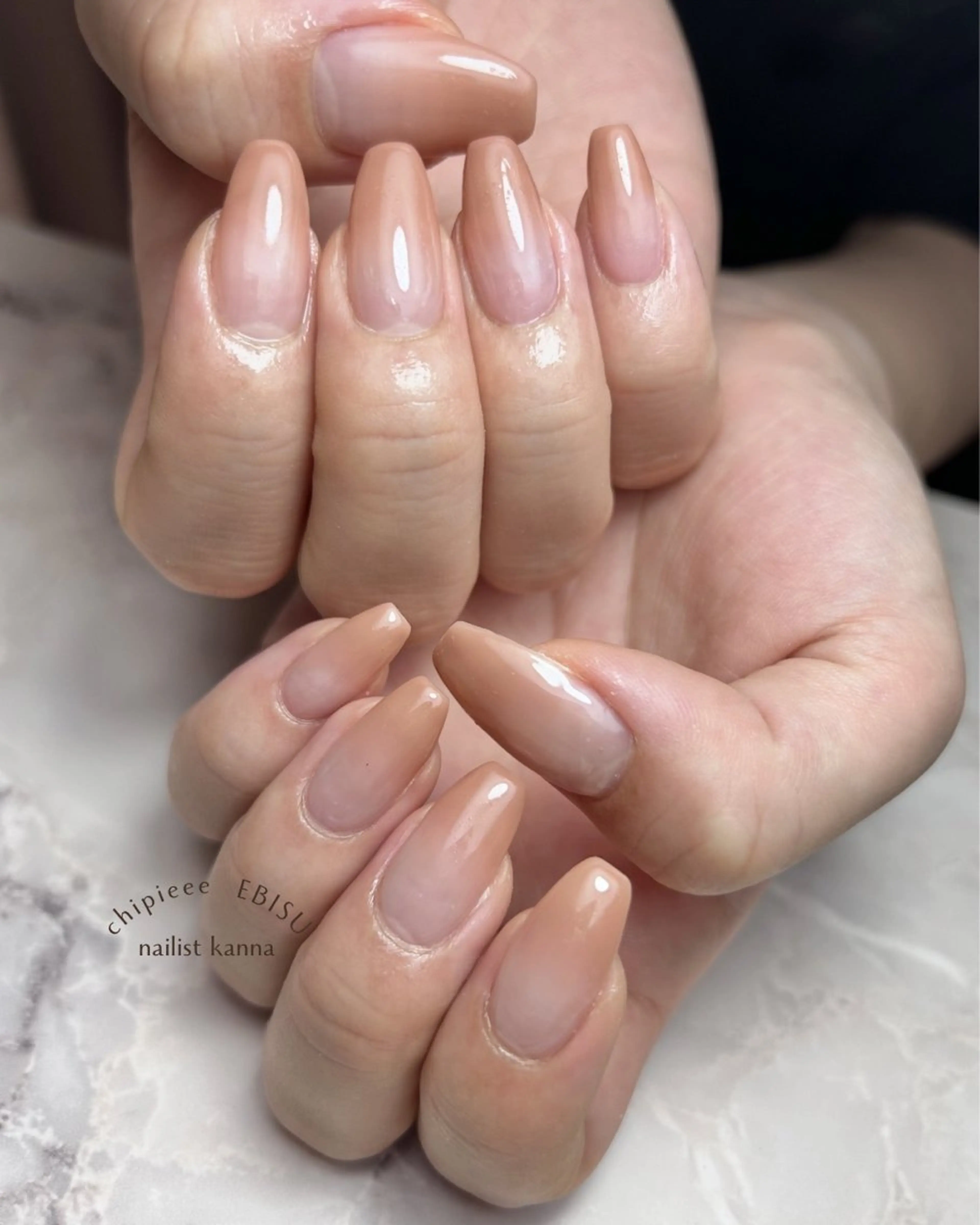 ネイル ハンドネイル フットネイル chipieee EBISUkannaのネイルデザイン