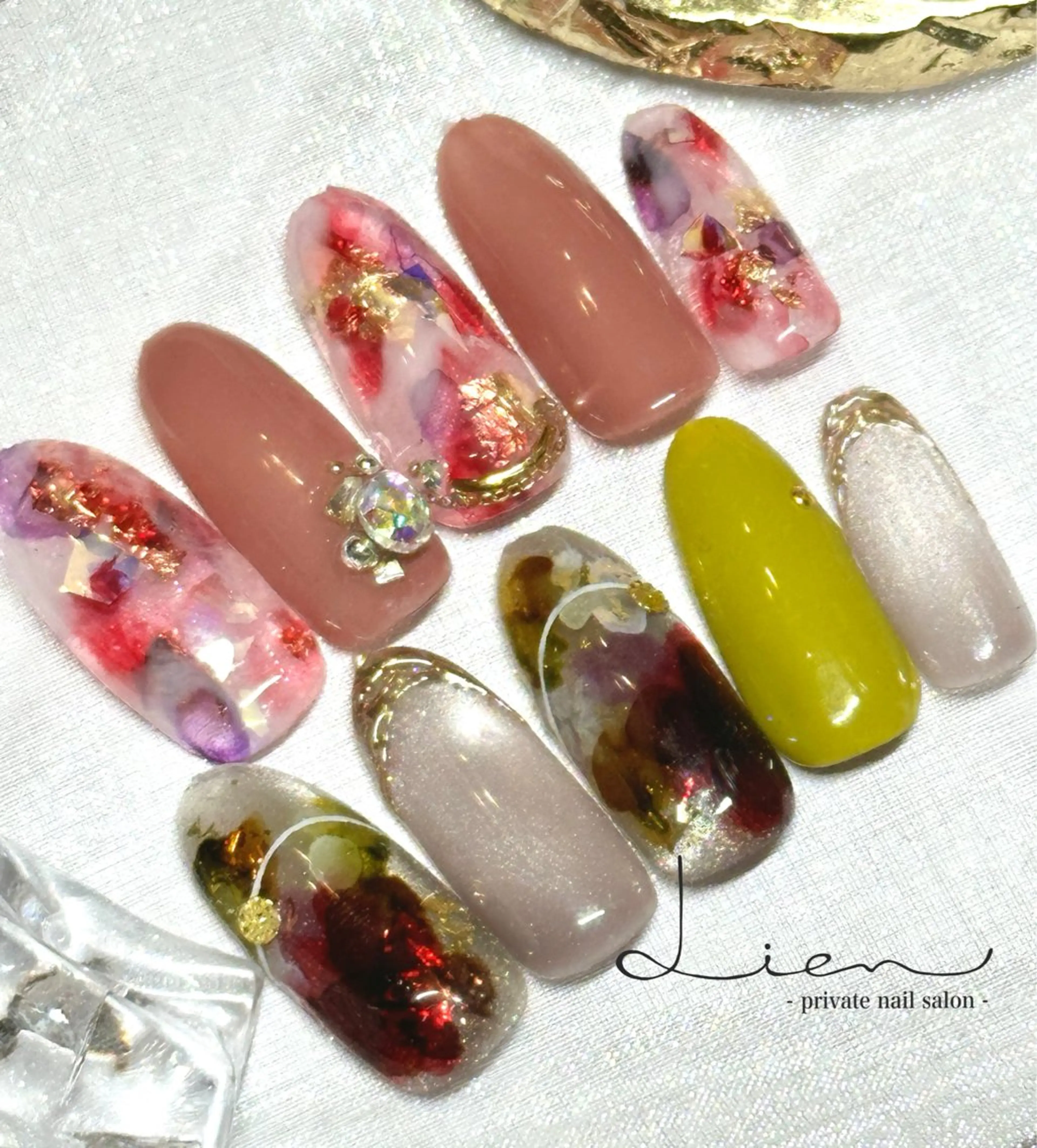 ネイル ハンドネイル Lien 【リアン】北堀江のネイルデザイン