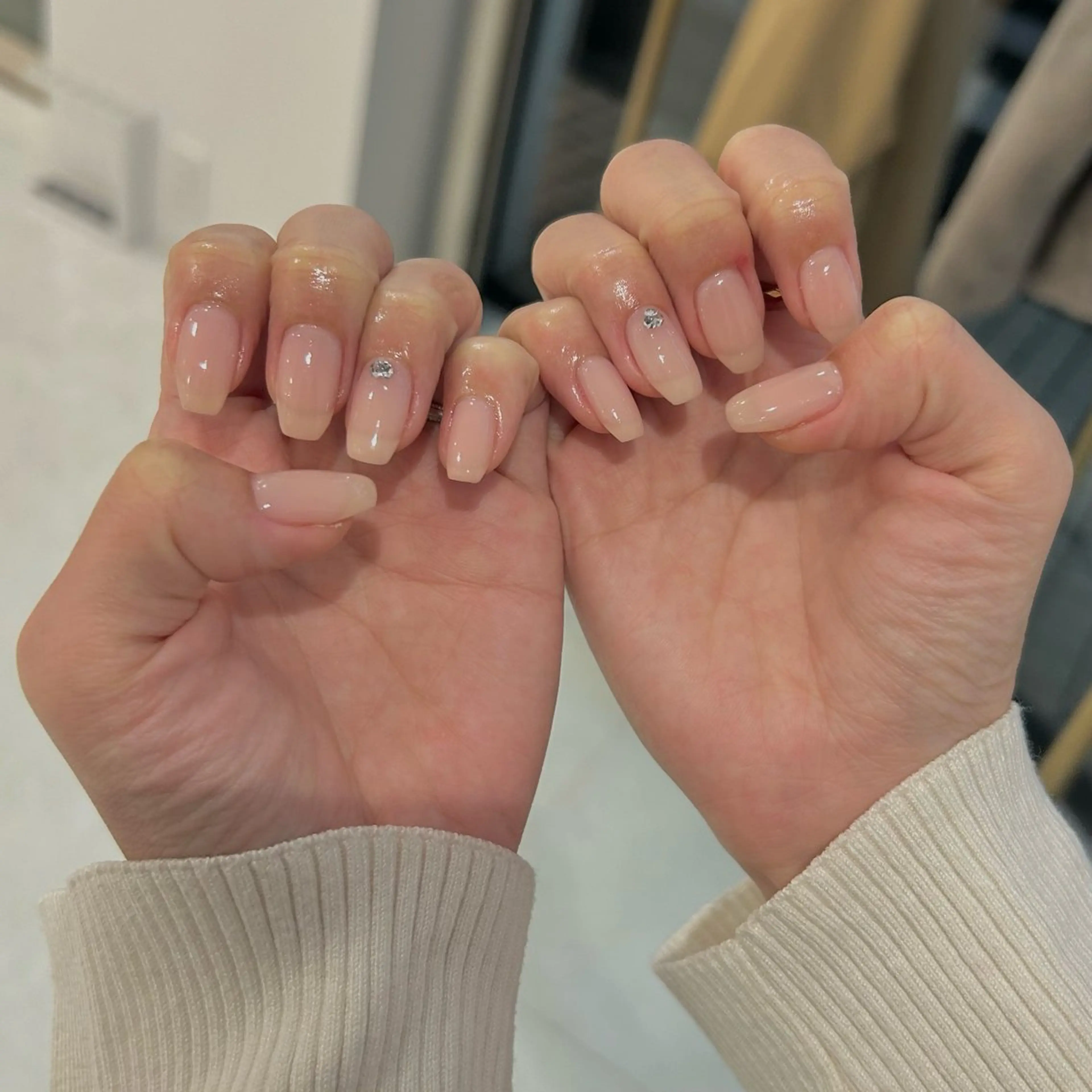 ネイル ワンカラーネイル Uzuki ／ROCCOnailのネイルデザイン