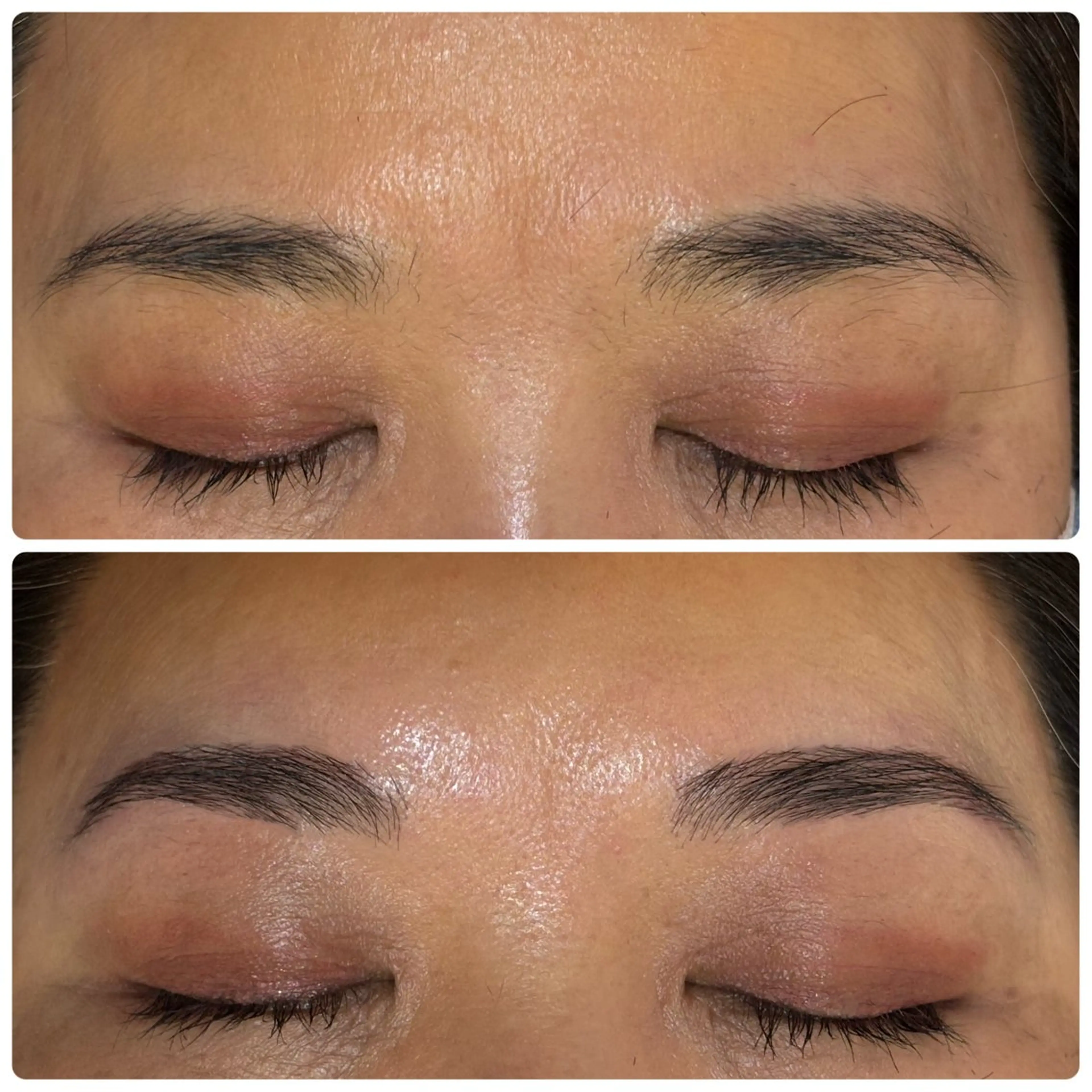 【艶玉肌】【HBL】眉の毛流れ改善🌿骨格似合わせ眉🕊️鼻・頬・おでこ・口周りのフェイスワックスで産毛角質を除去✨の写真