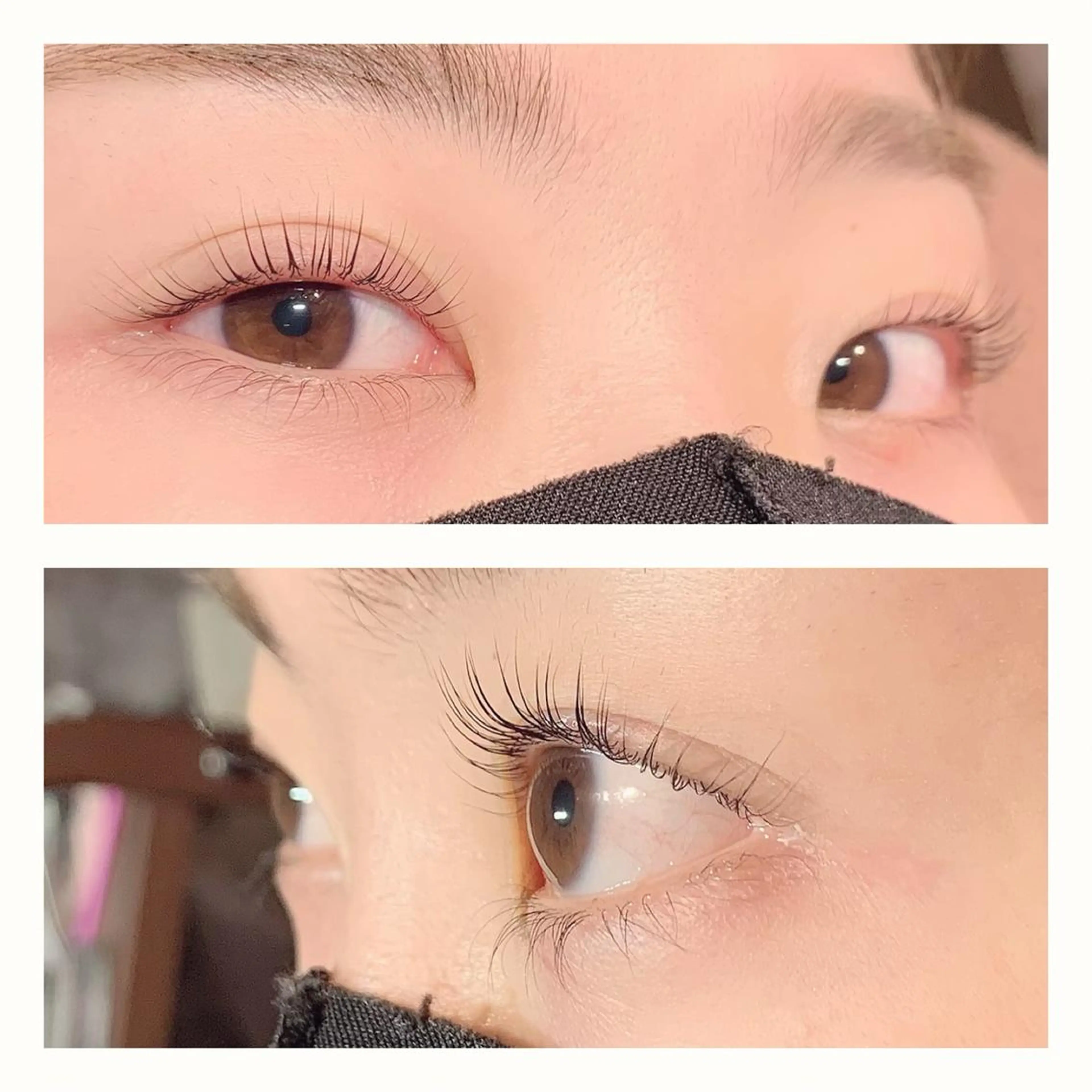 マツエク・マツパ パリジェンヌラッシュリフト 山田 紗希のマツエク・マツパデザイン