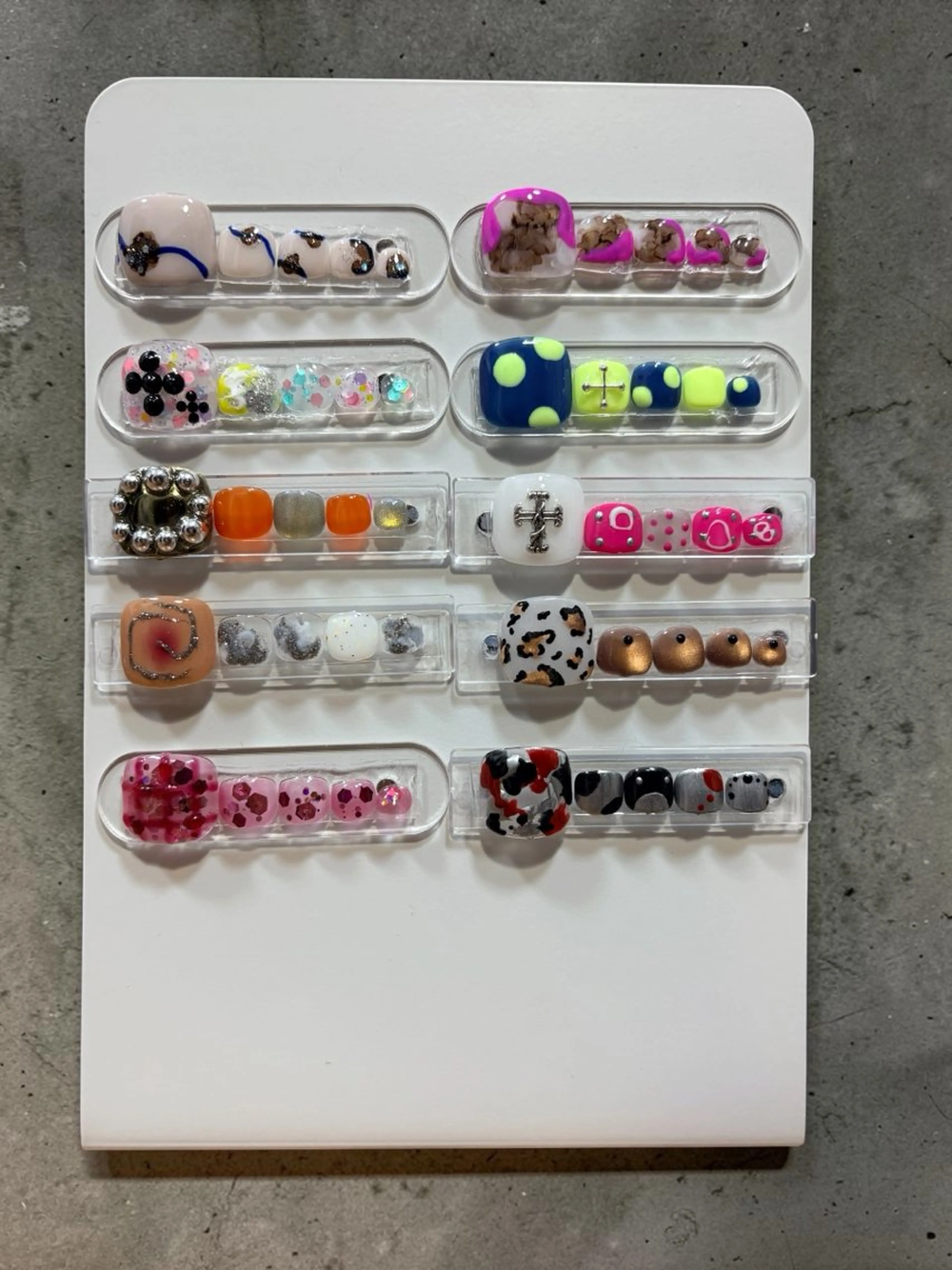 New【フット】定額ネイル（オフ有&ケア込)120分の写真