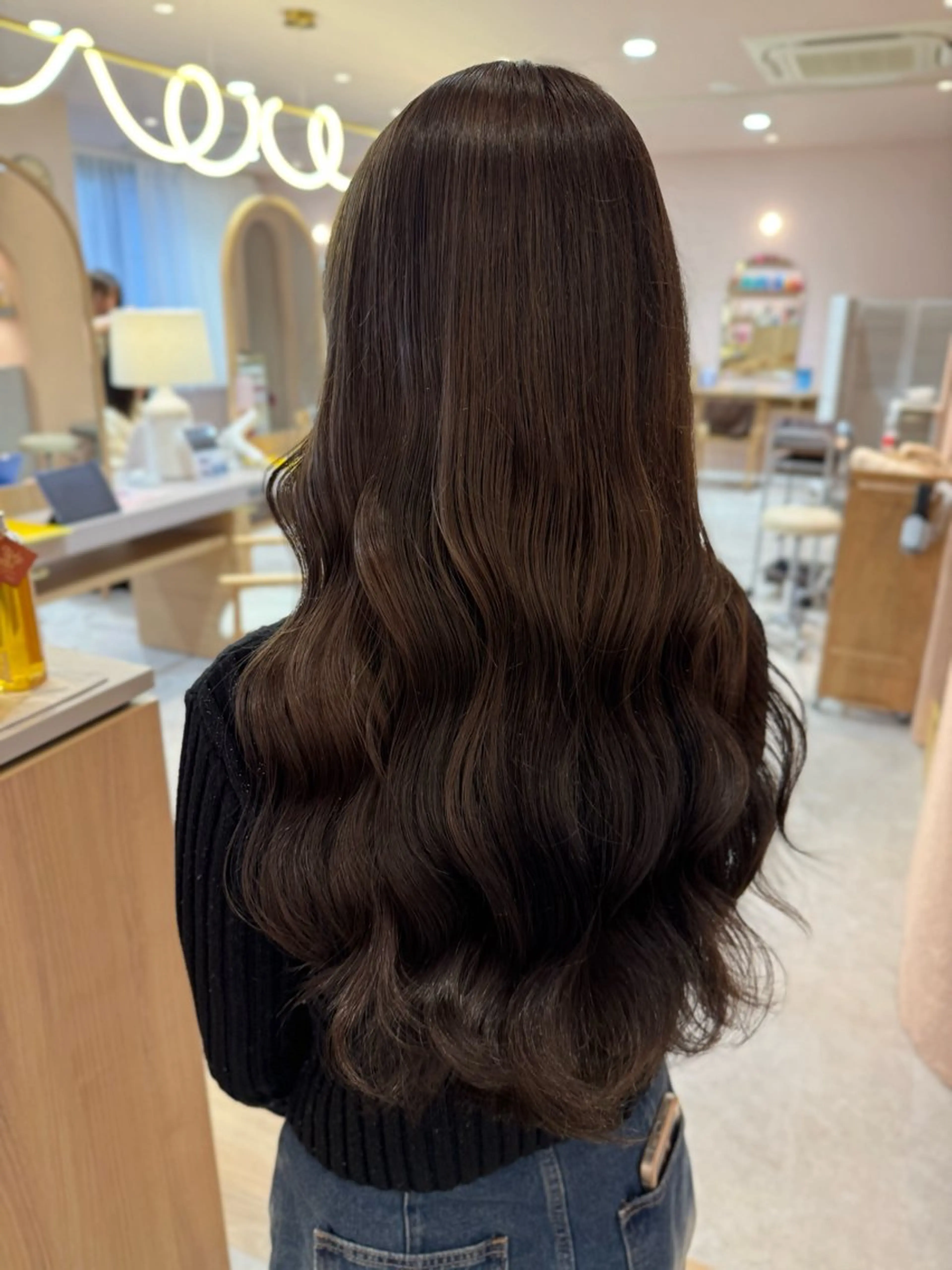 ロング カラー merc.🦋菱谷 はなのヘアスタイル