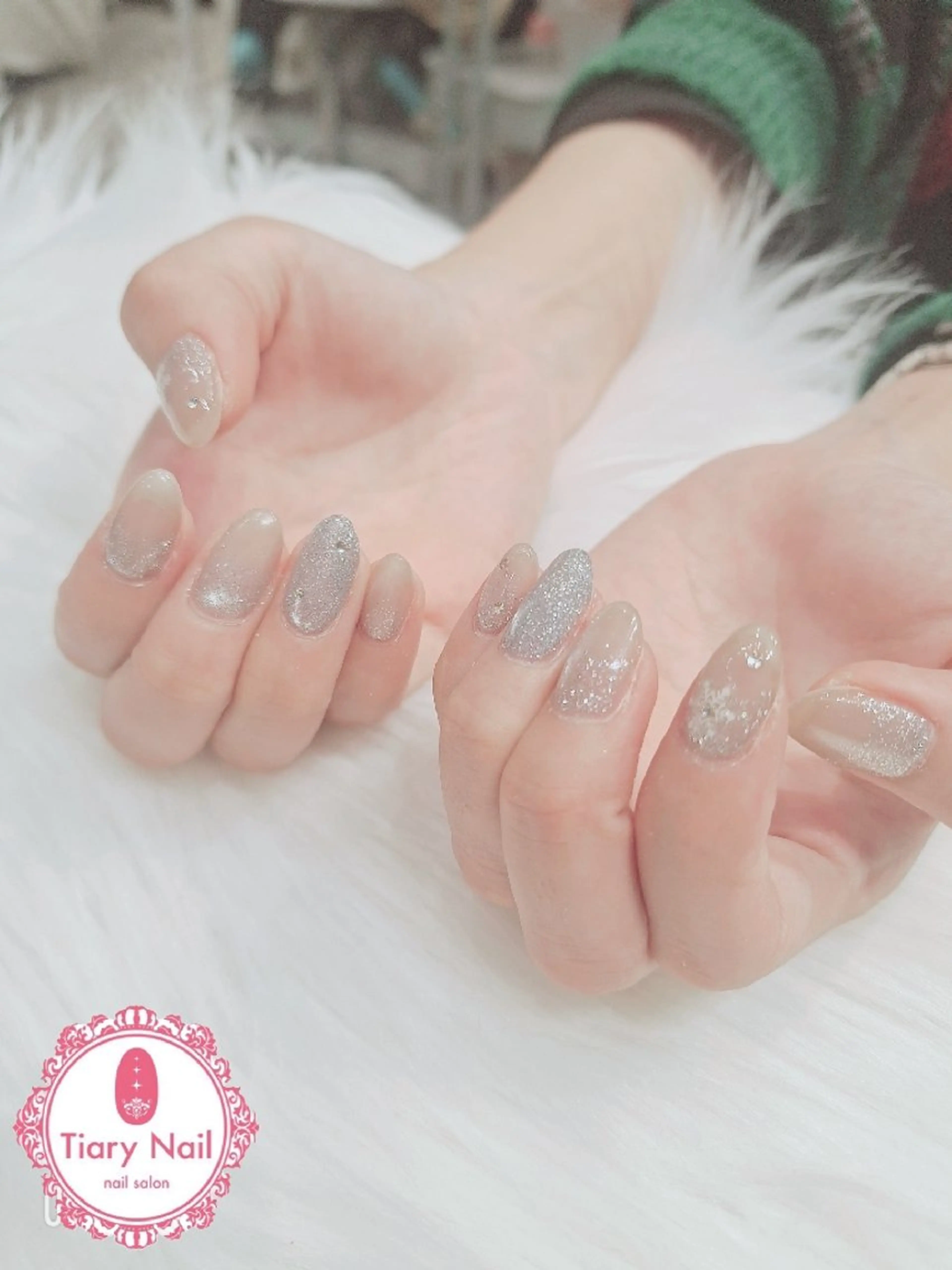 ネイル ハンドネイル Tiary🤍 Sachikaのネイルデザイン