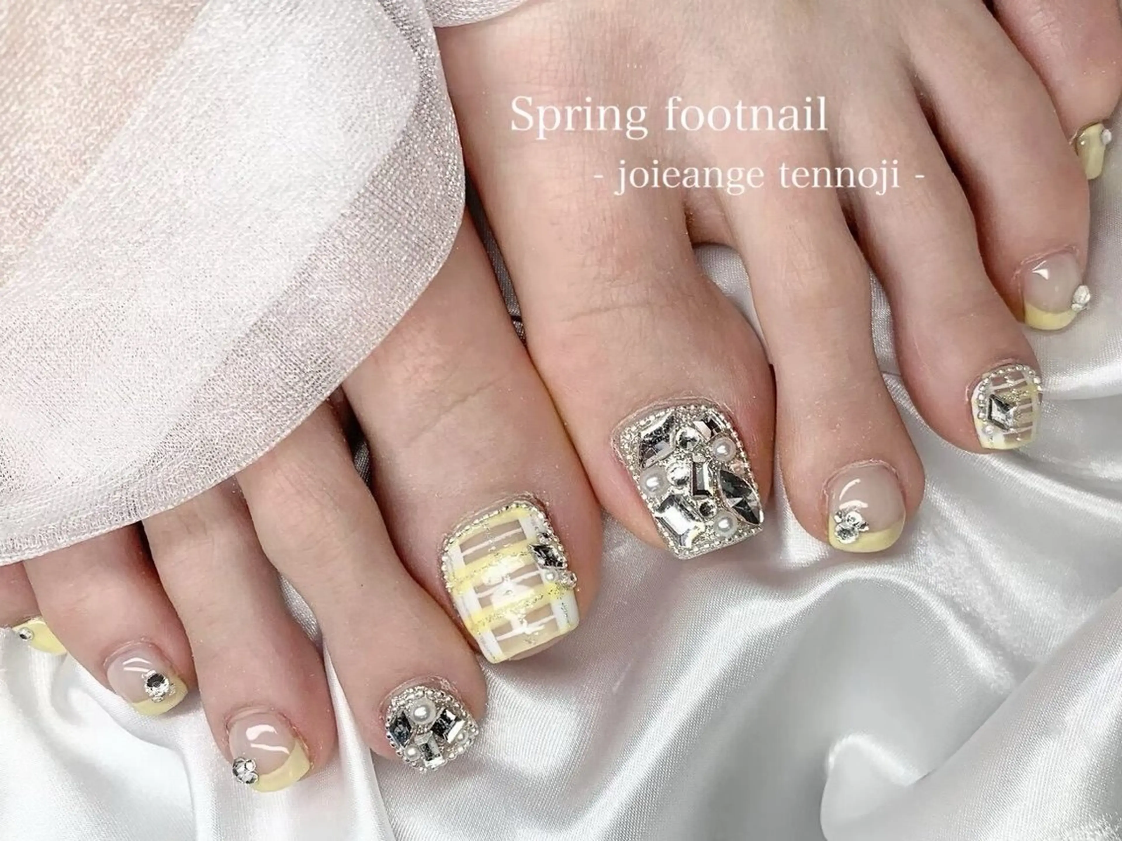 ネイル フットネイル joieange MEGUMIのネイルデザイン