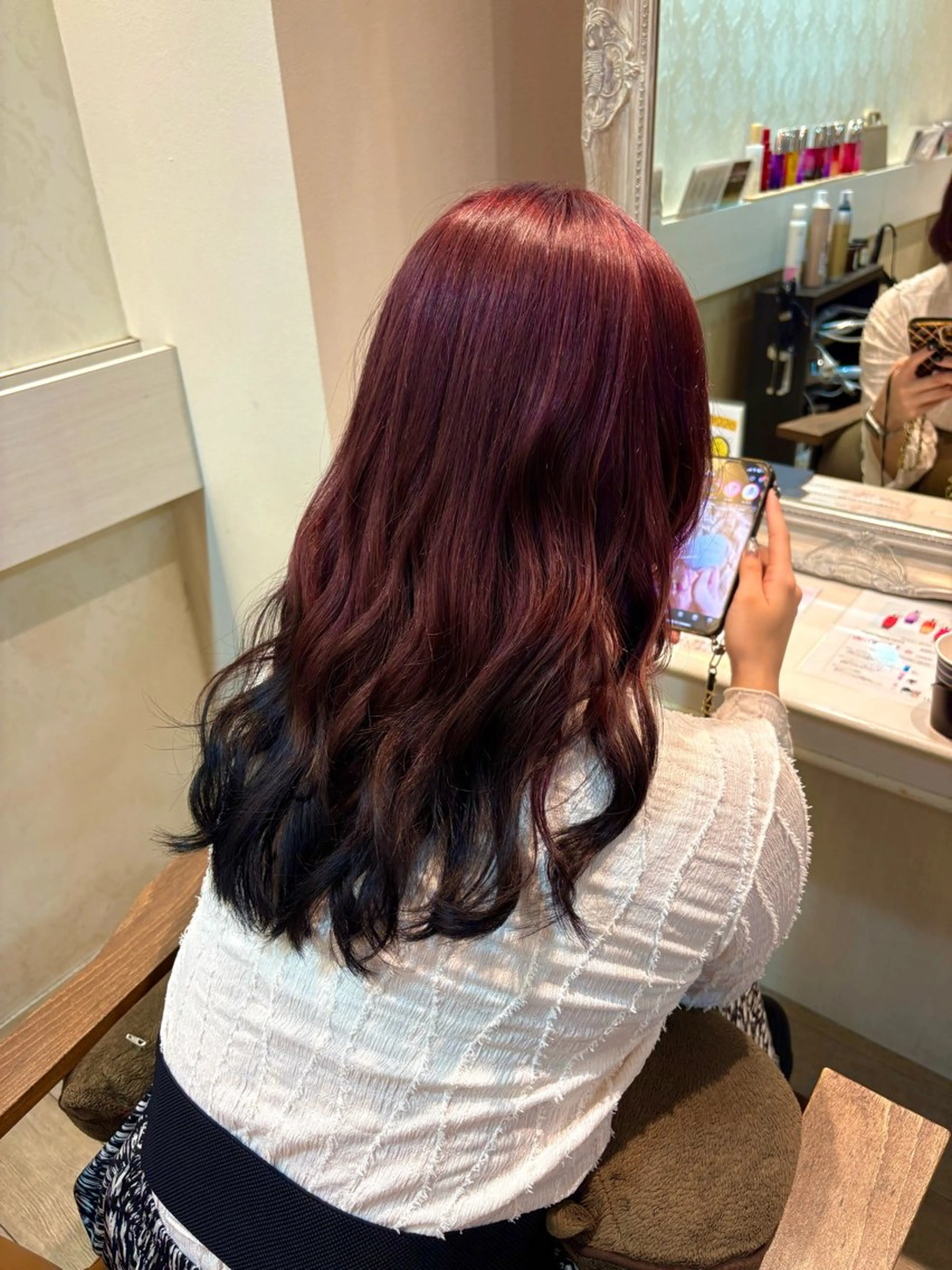 ミディアム ヘアカラー rio/ボブ /ブリーチカラー🫧のヘアスタイル