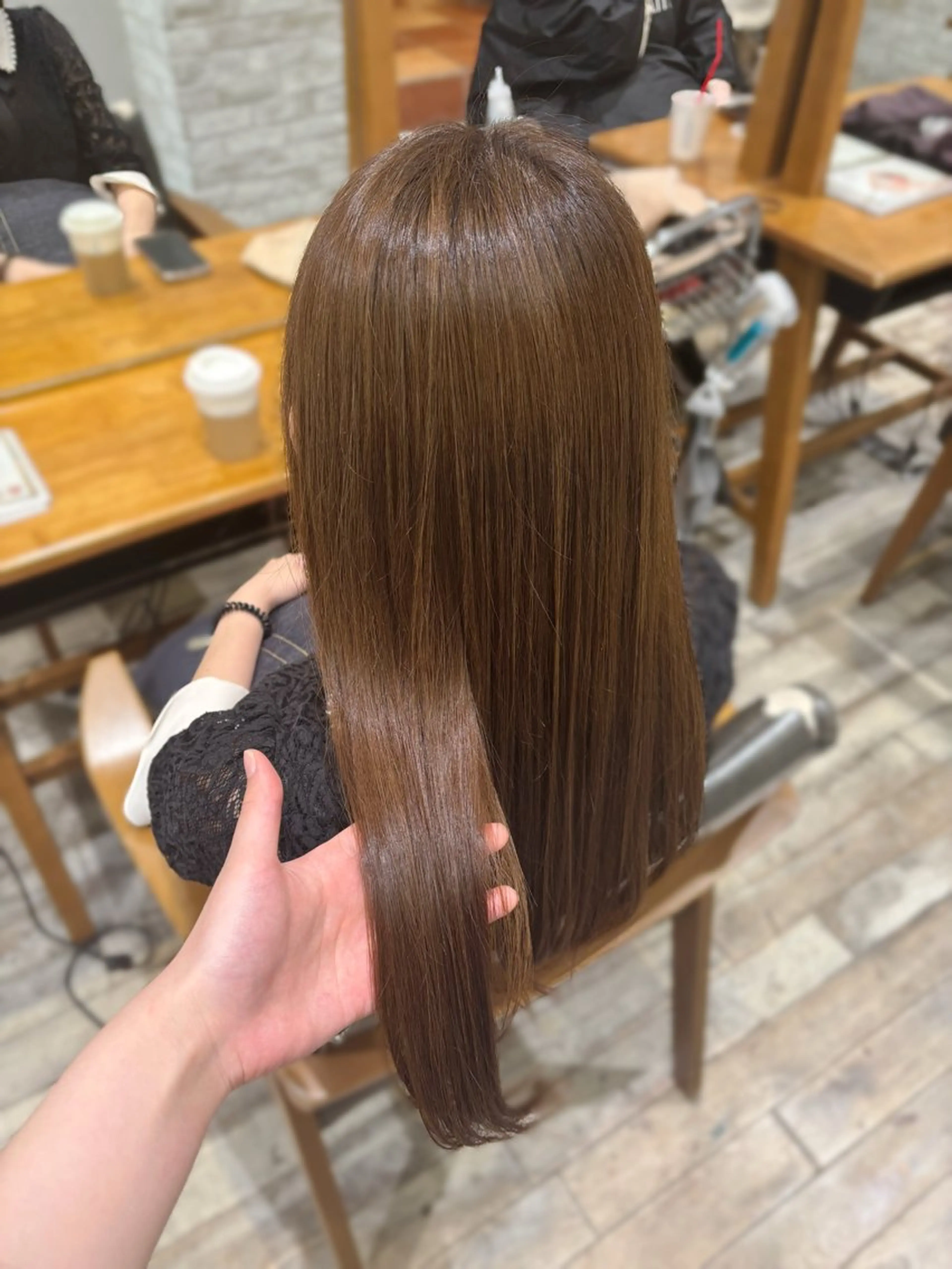 ロング ヘアカラー トリートメント Unami 表参道　Mayukiのヘアスタイル