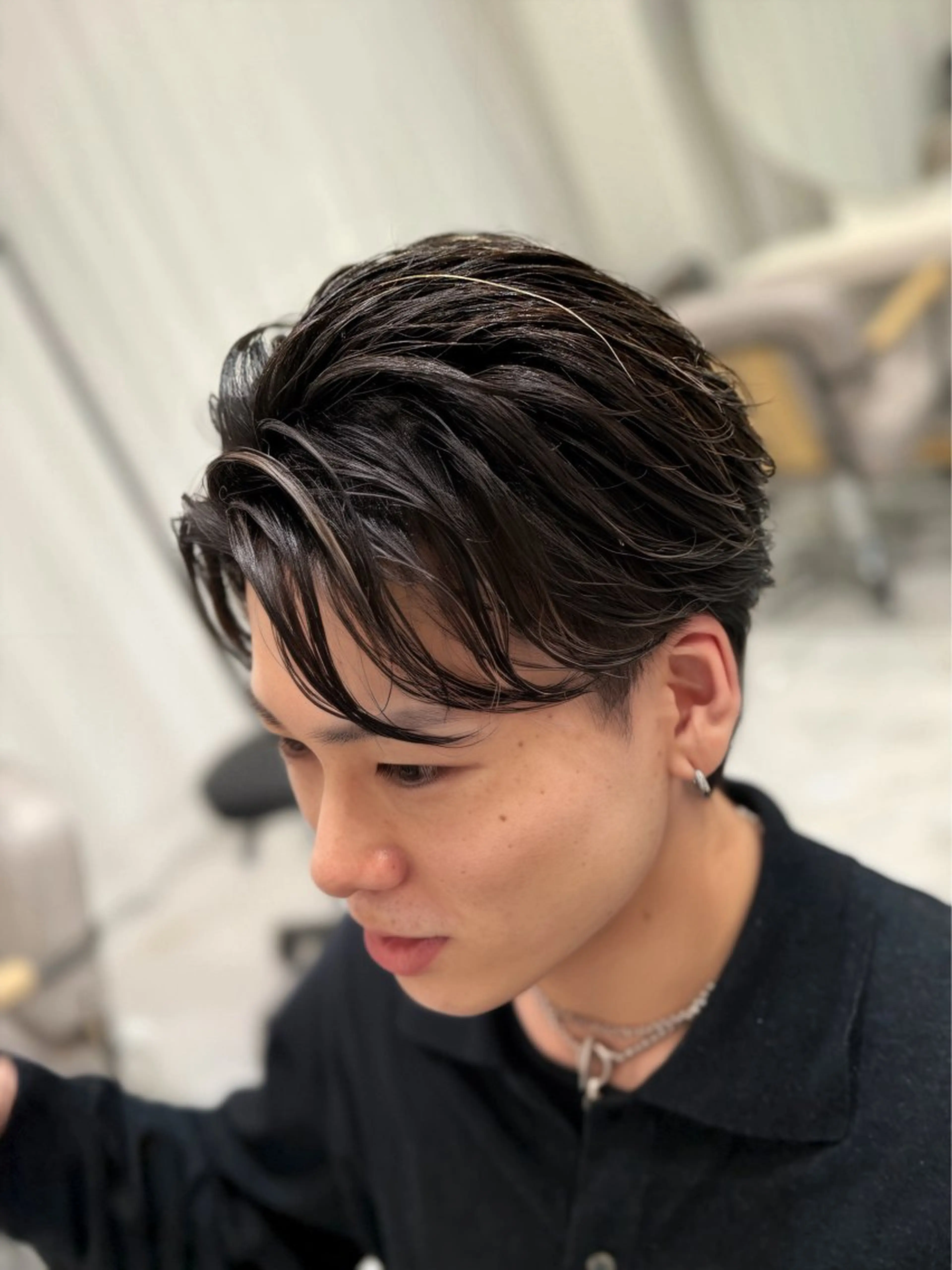 パーマ メンズ カット パーマ 城崎如哉/ /メンズスタイルのヘアスタイル