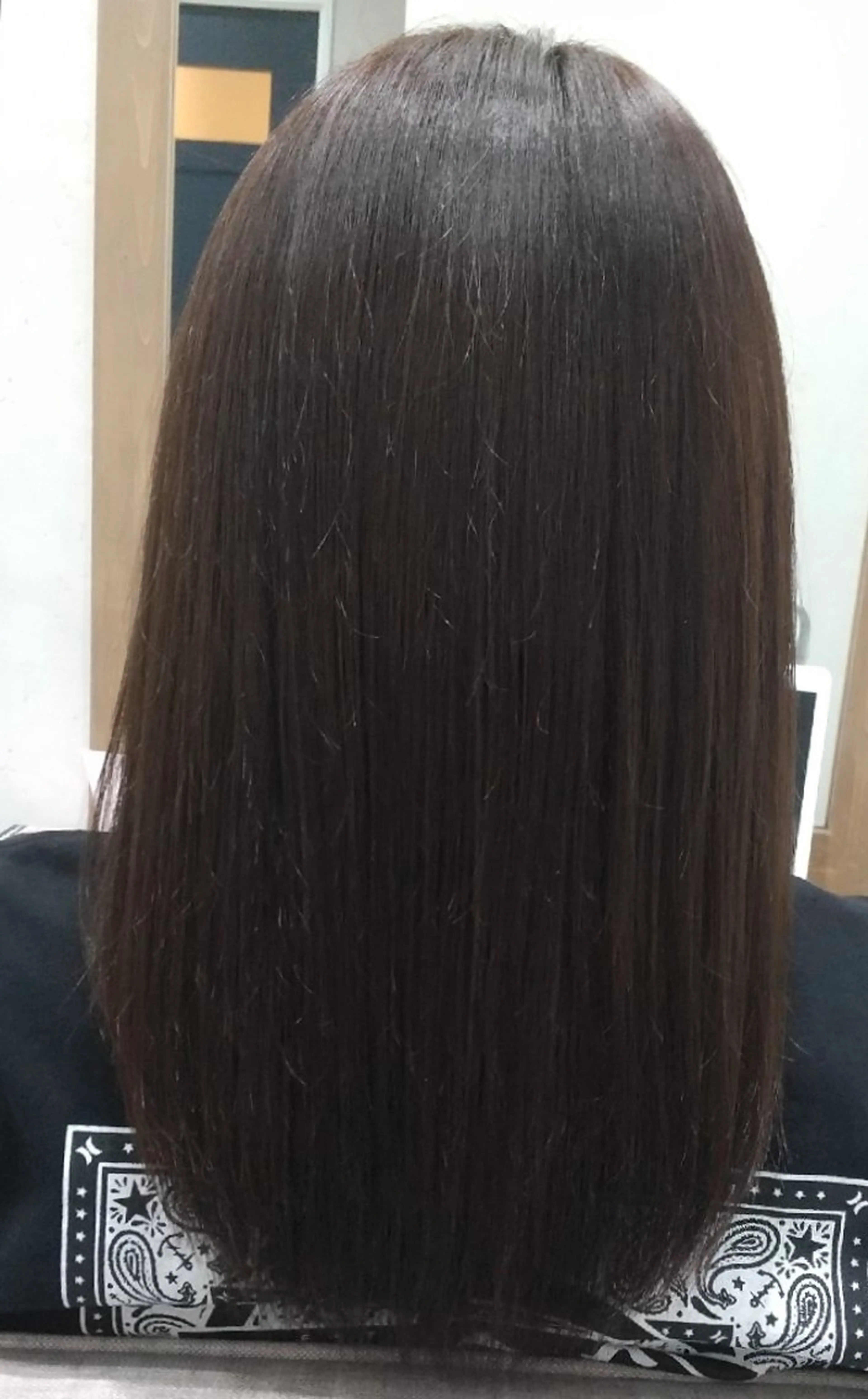 ロング カット ヘアカラー 髪質改善 salon セキグチのヘアスタイル