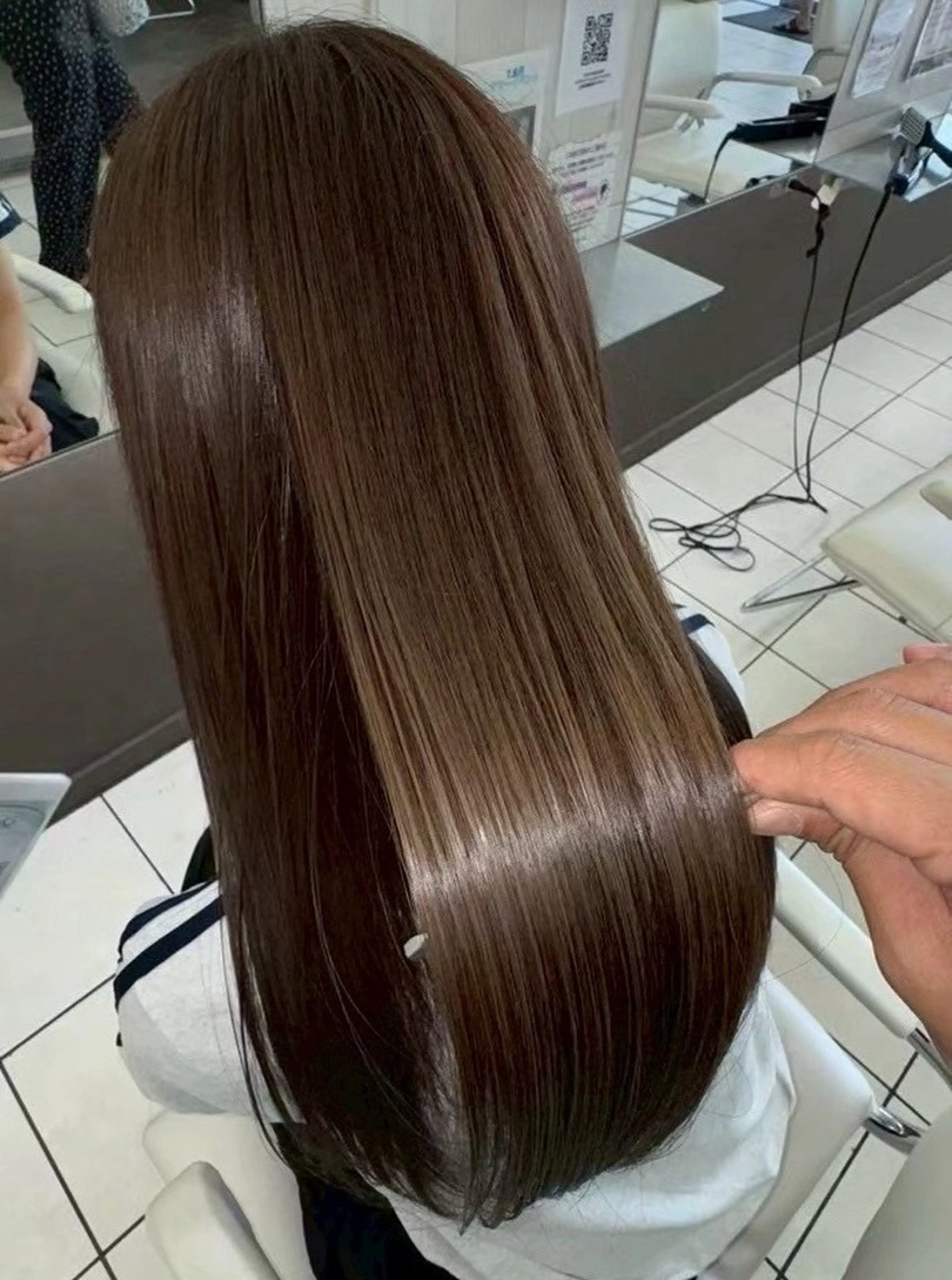 ロング カラー カット ヘアカラー トリートメント 🫧艶髪職人/相模 大野/新井公輔🫧のヘアスタイル