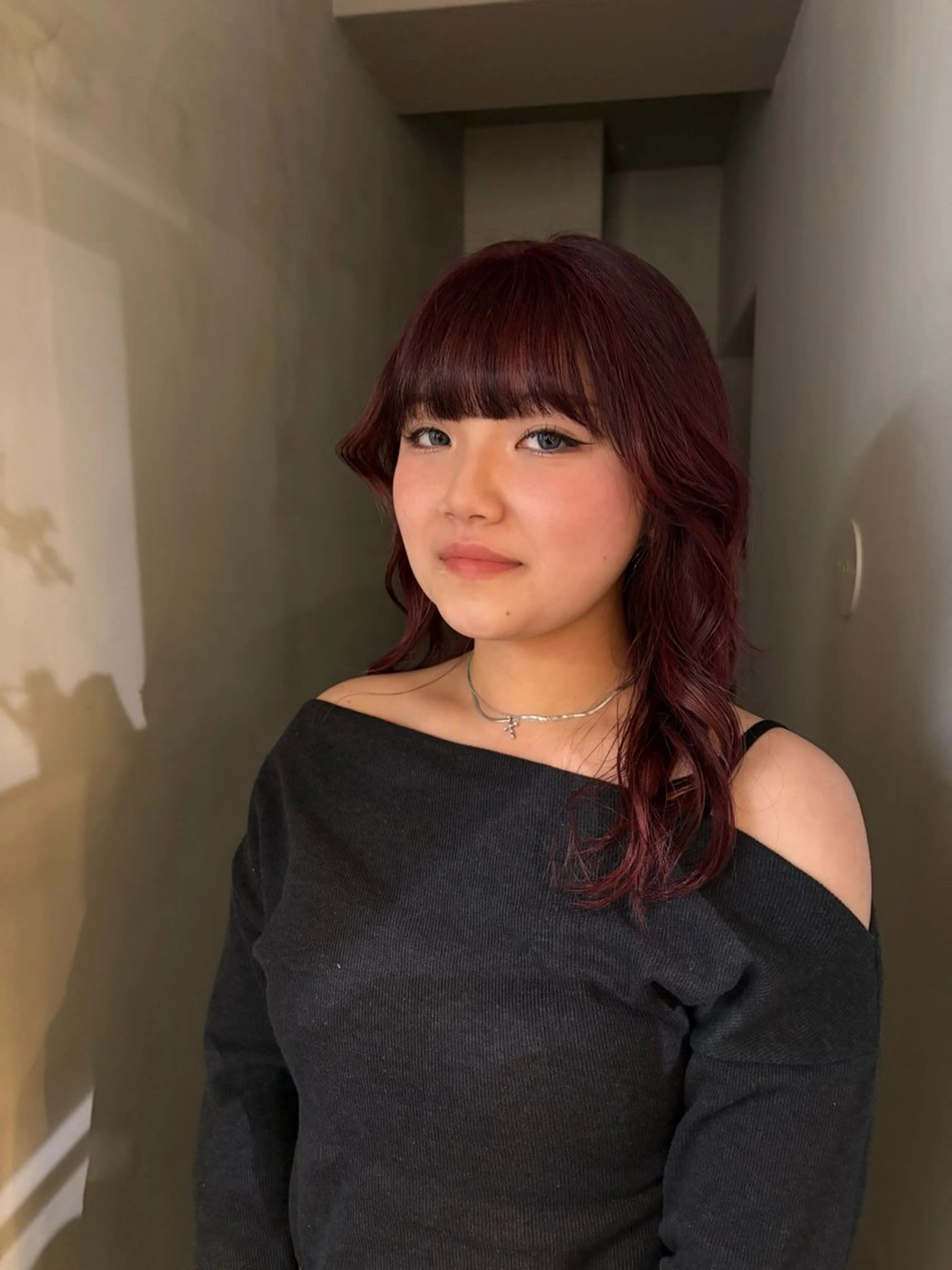 ミディアム みき 🍒のヘアスタイル