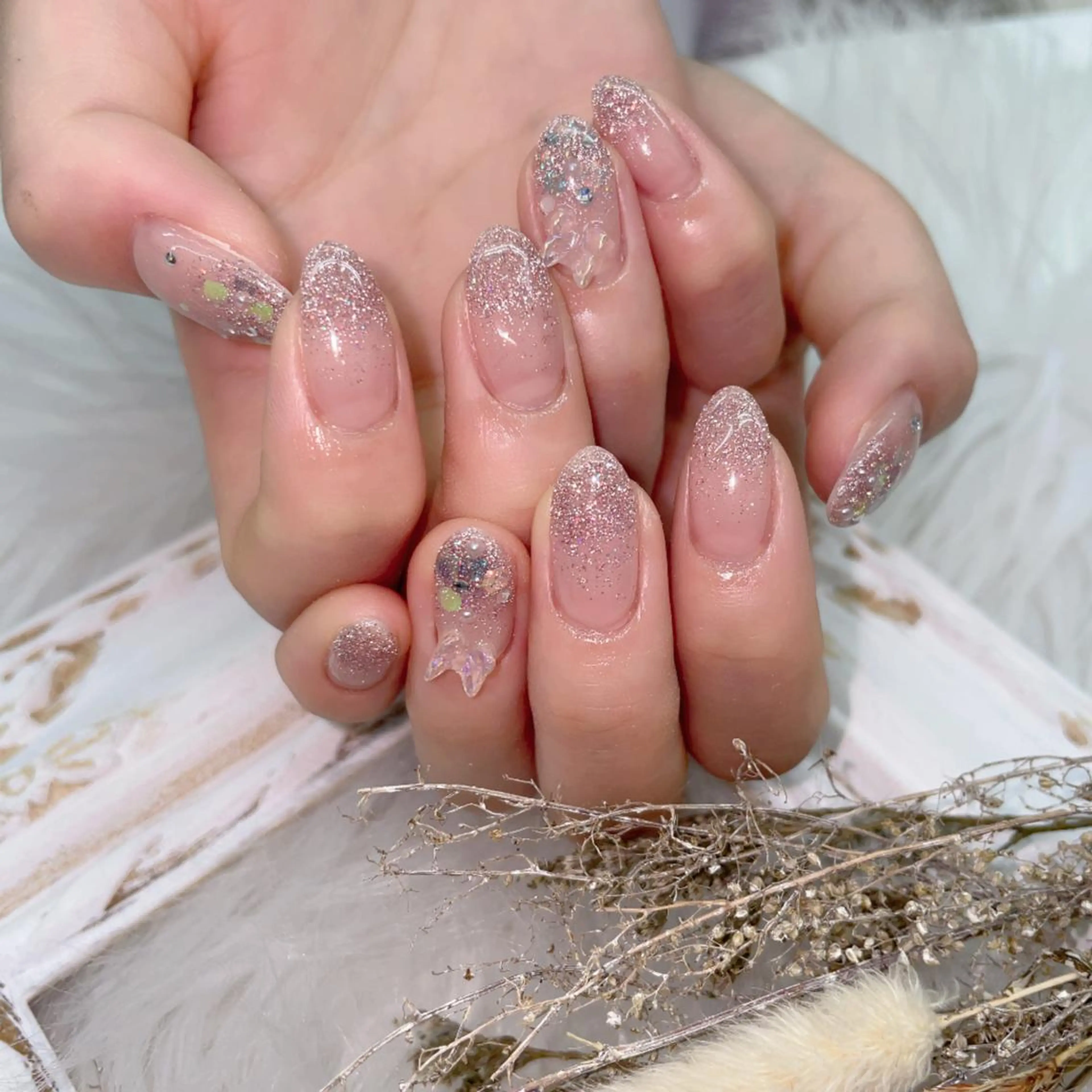 ネイル 🦋ネイルサロン ブラン🌈ゆりのネイルデザイン