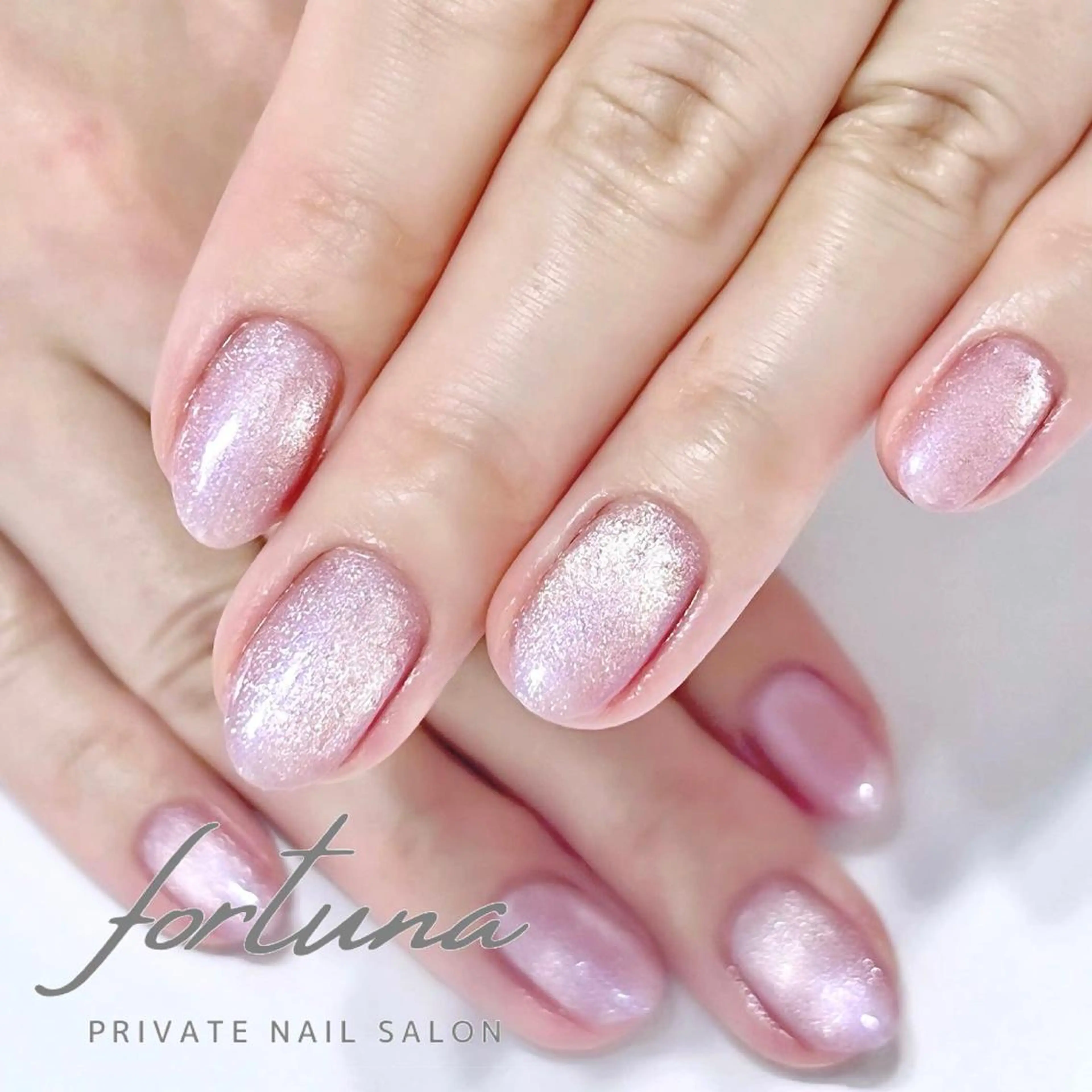 ネイル ジェルネイル マグネットネイル パラジェル シンプルネイル ハンドネイル fortuna 武藤裕美のネイルデザイン