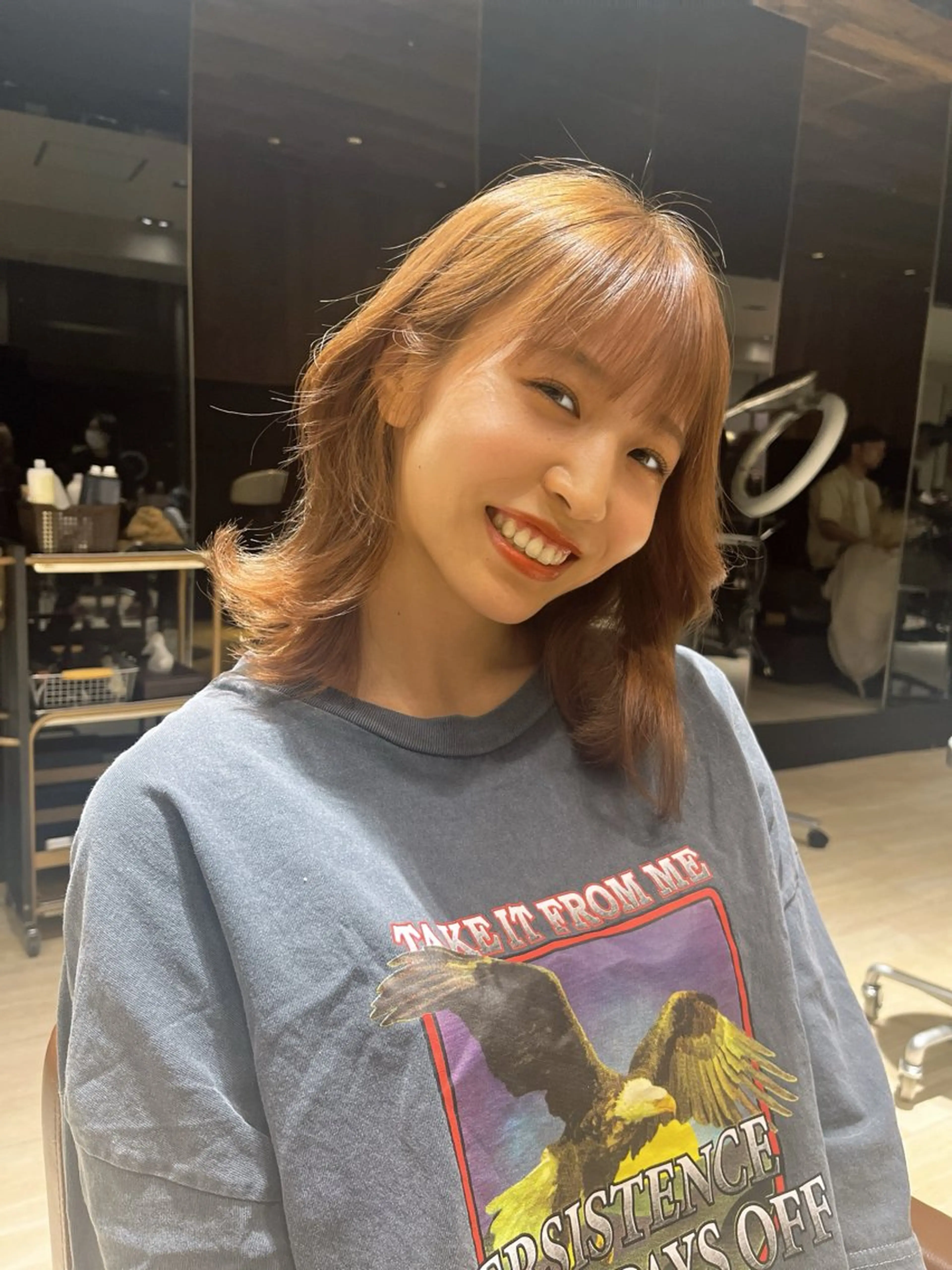 セミロング カラー 吉祥寺プルエクステ 🌟Hiraiのヘアスタイル